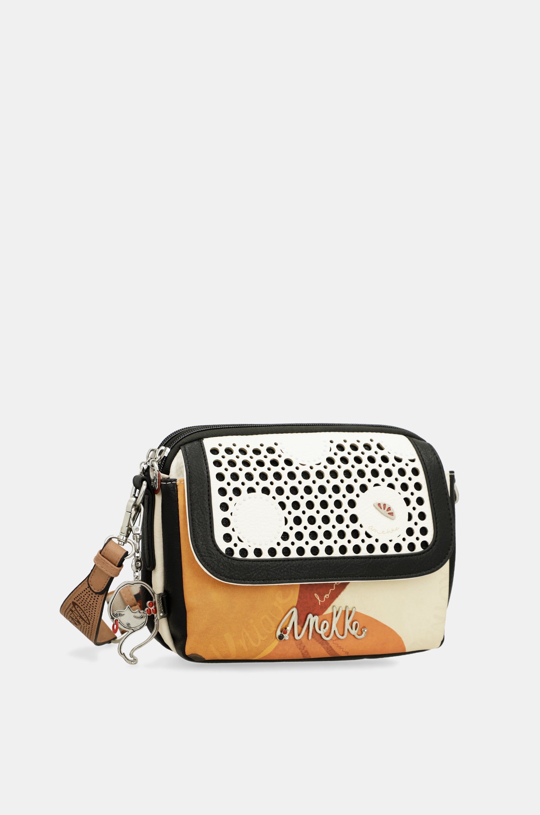 Sac bandoulière à rabat ovale Alma