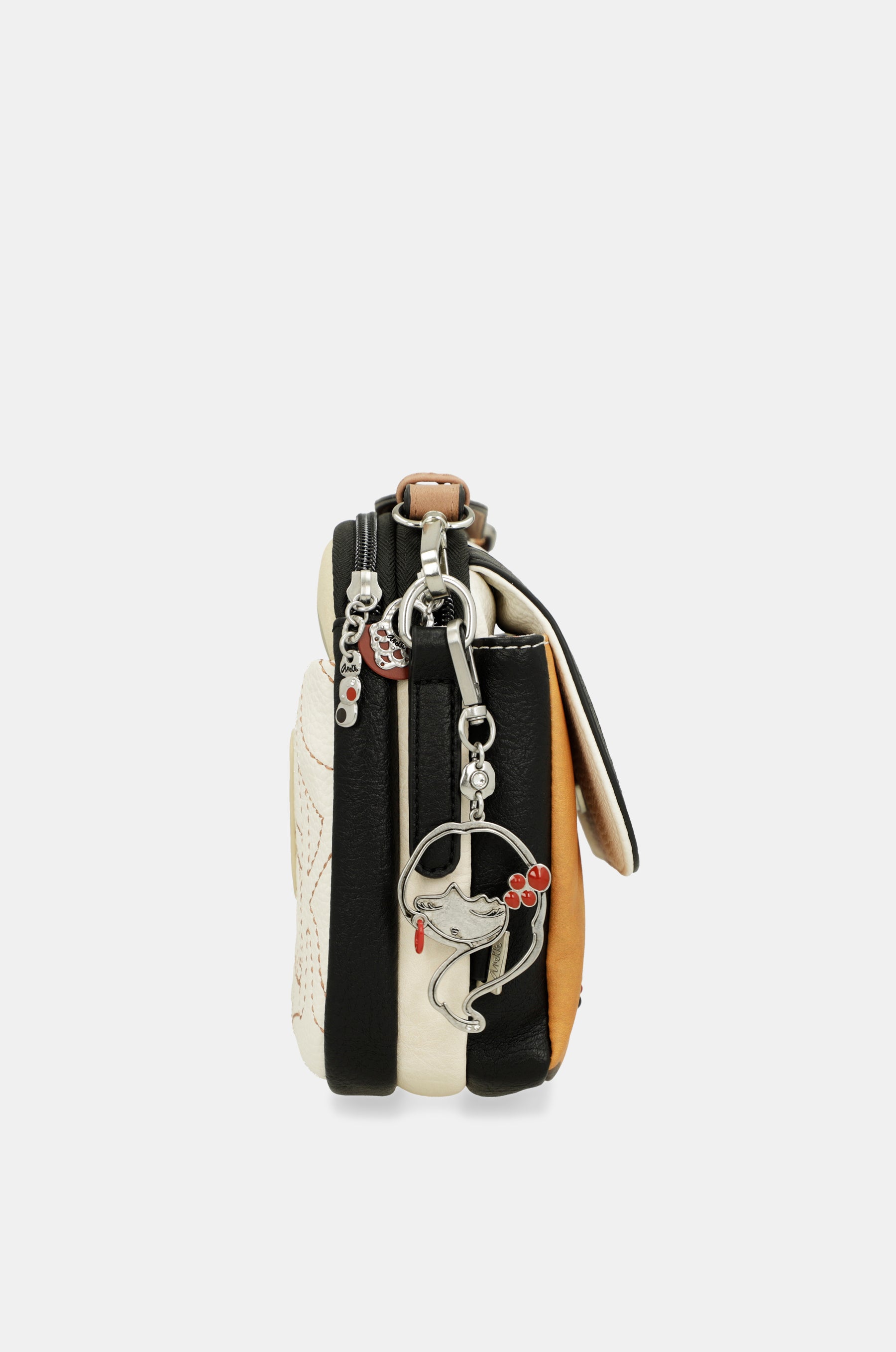 Sac bandoulière à rabat ovale Alma