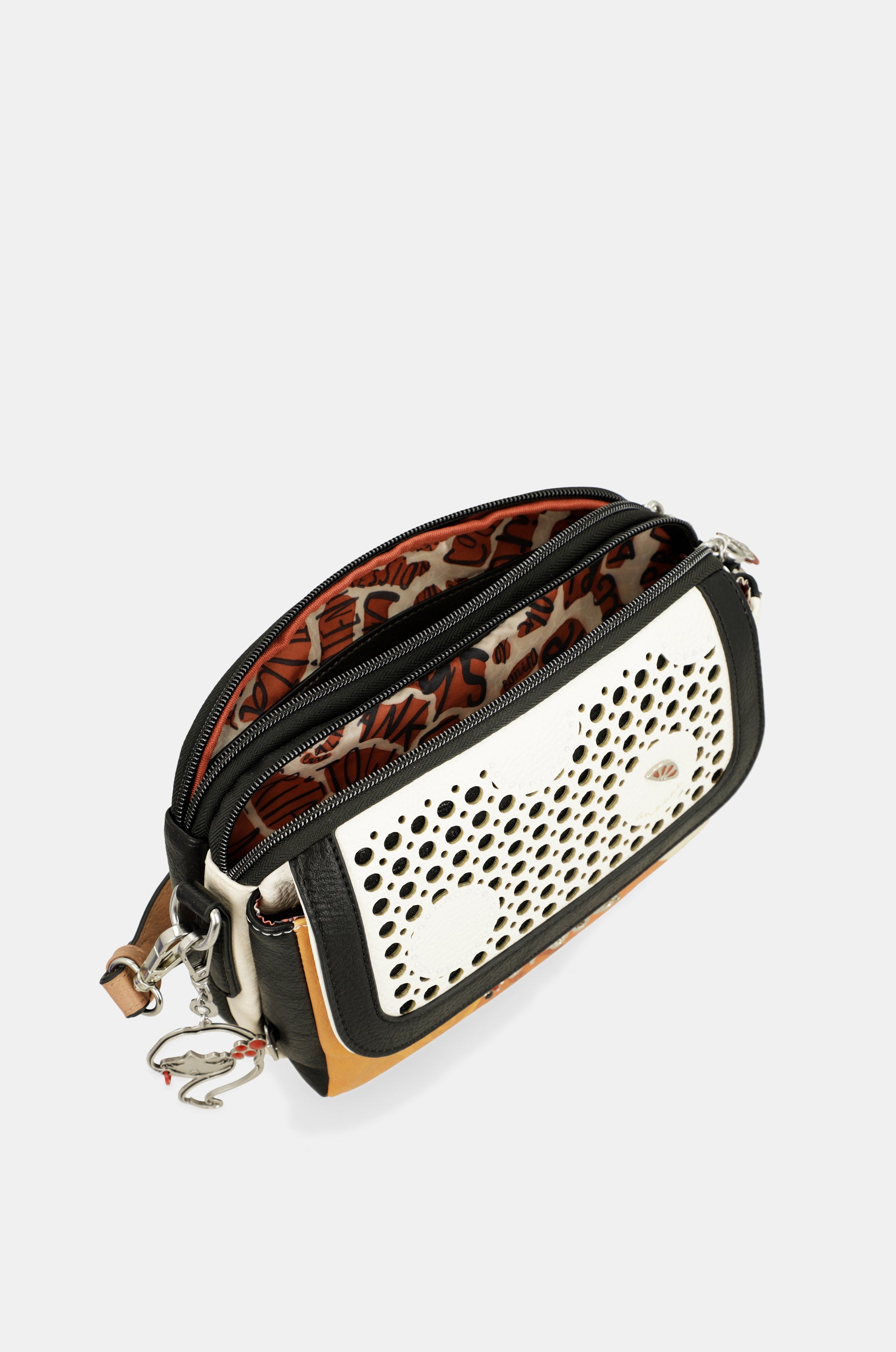 Sac bandoulière à rabat ovale Alma