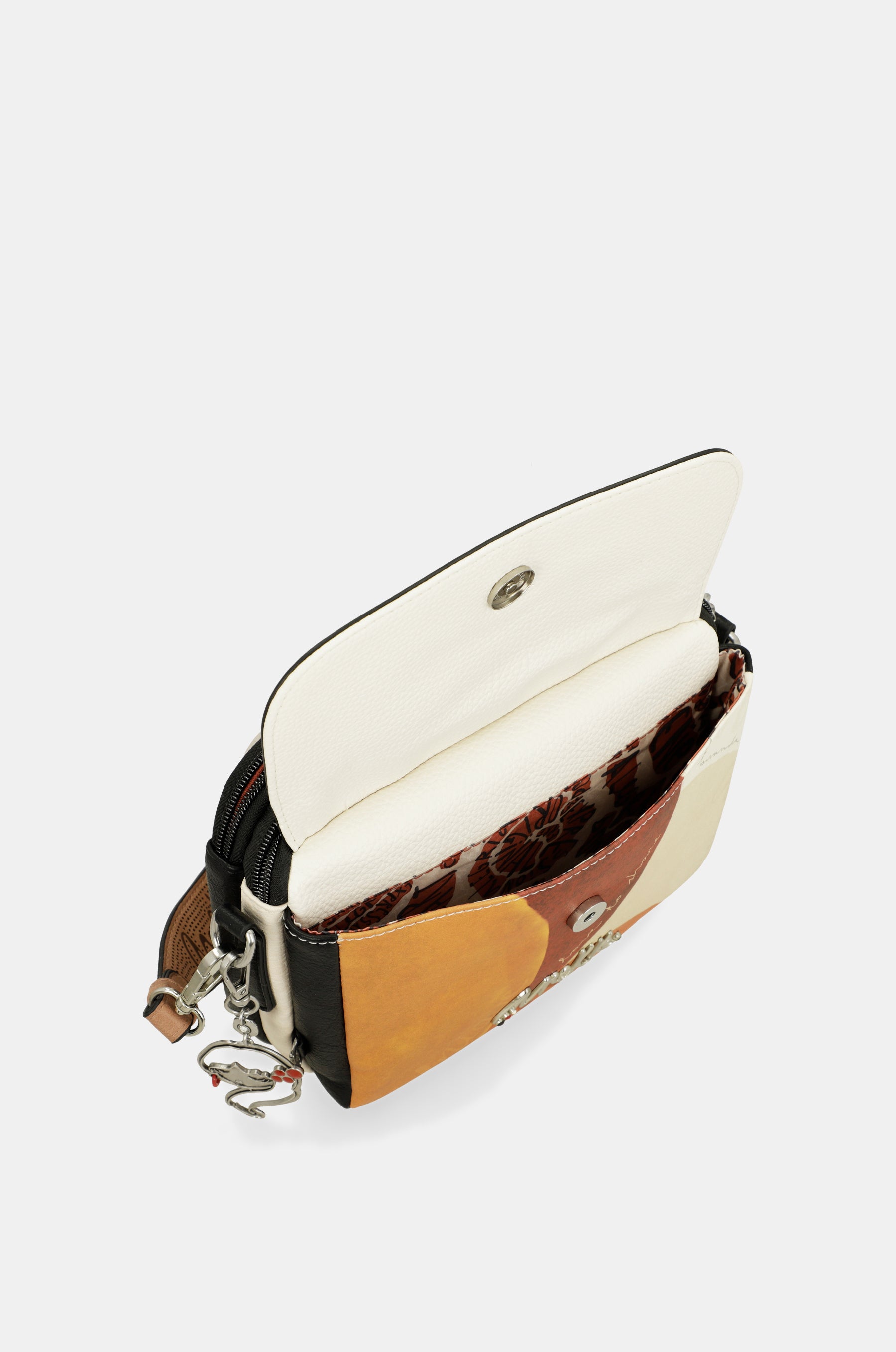 Sac bandoulière à rabat ovale Alma