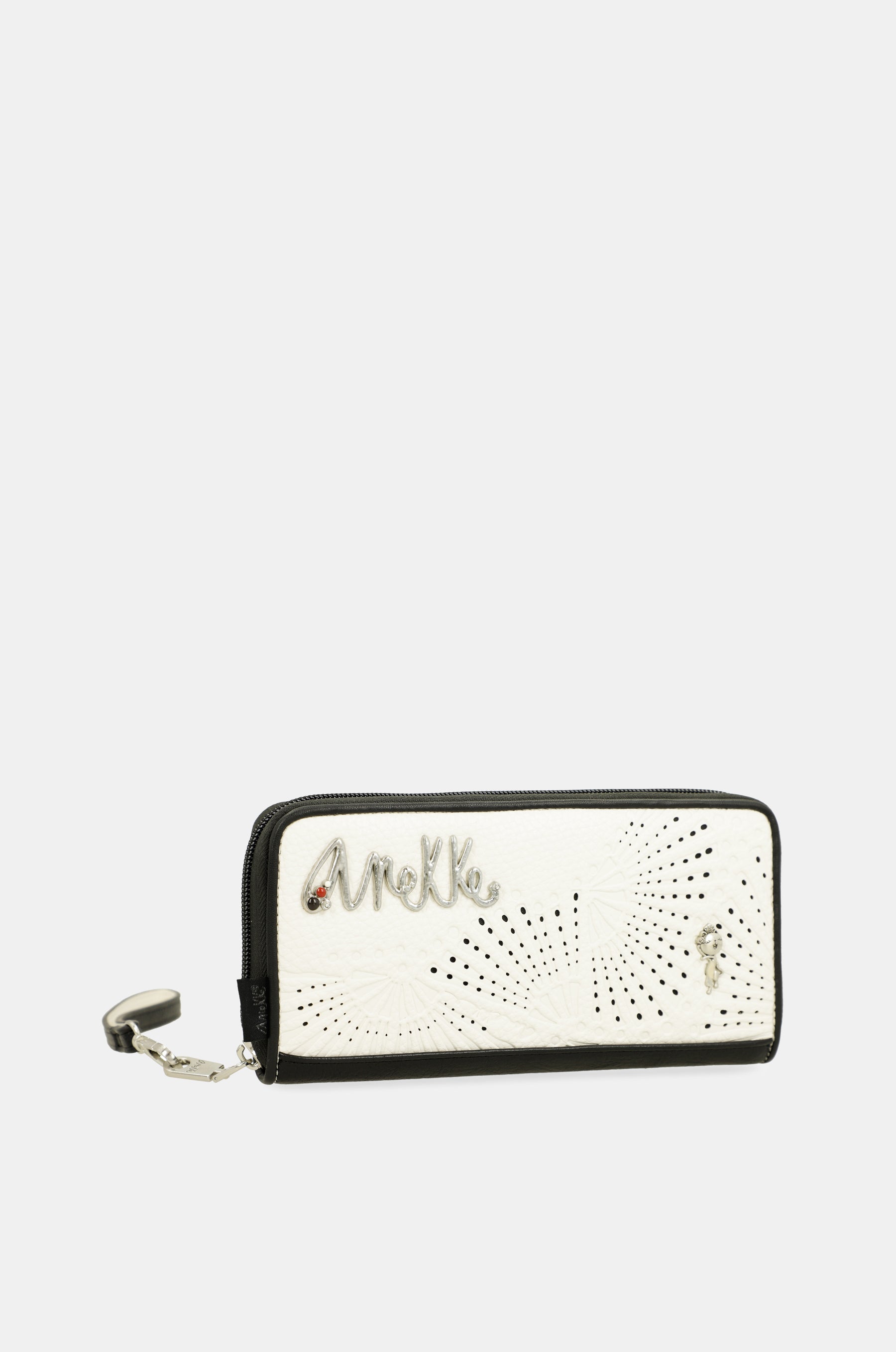 Grand portefeuille imprimé RFID Alma