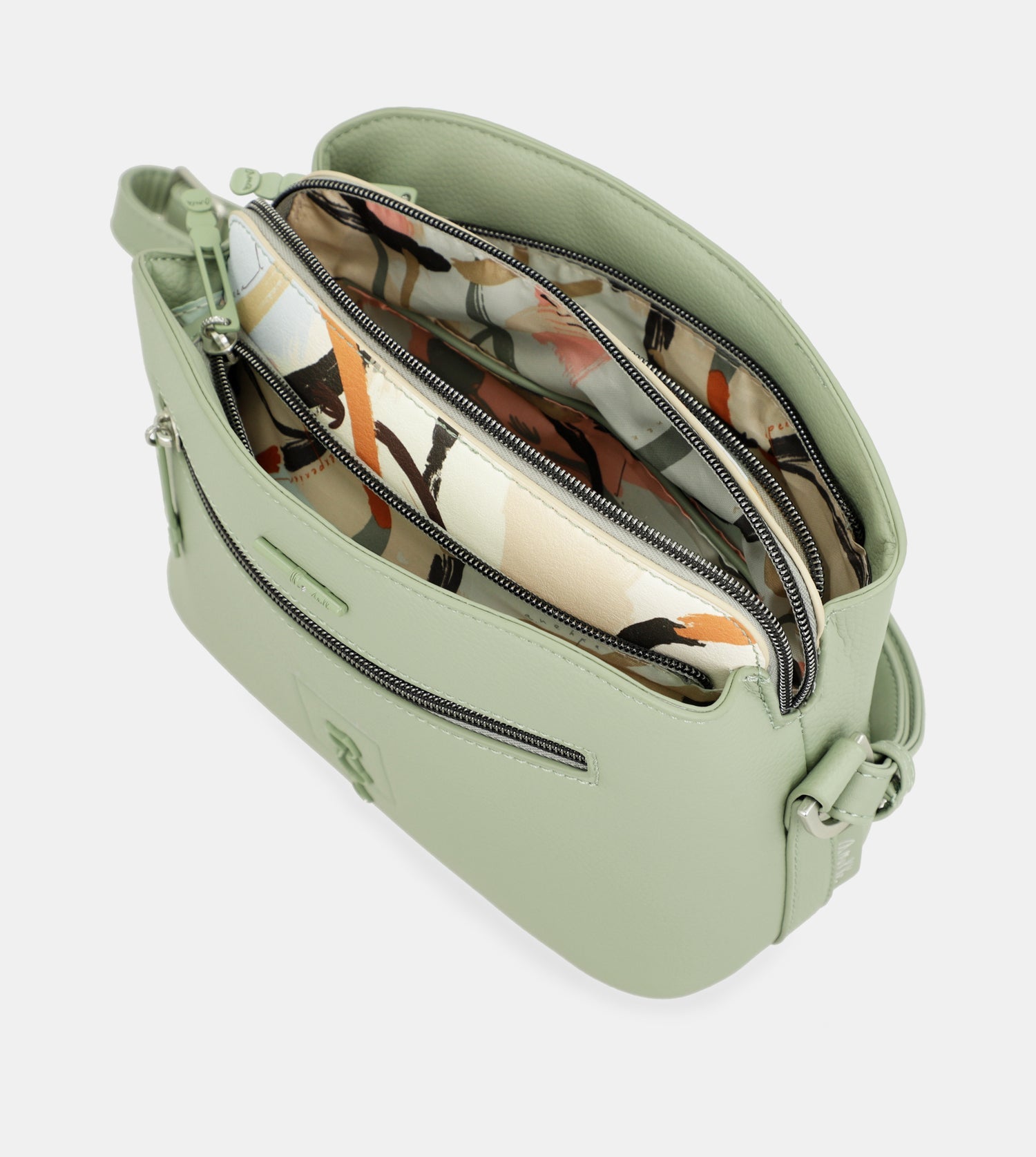 Sac bandoulière Alma moyen 3 compartiments