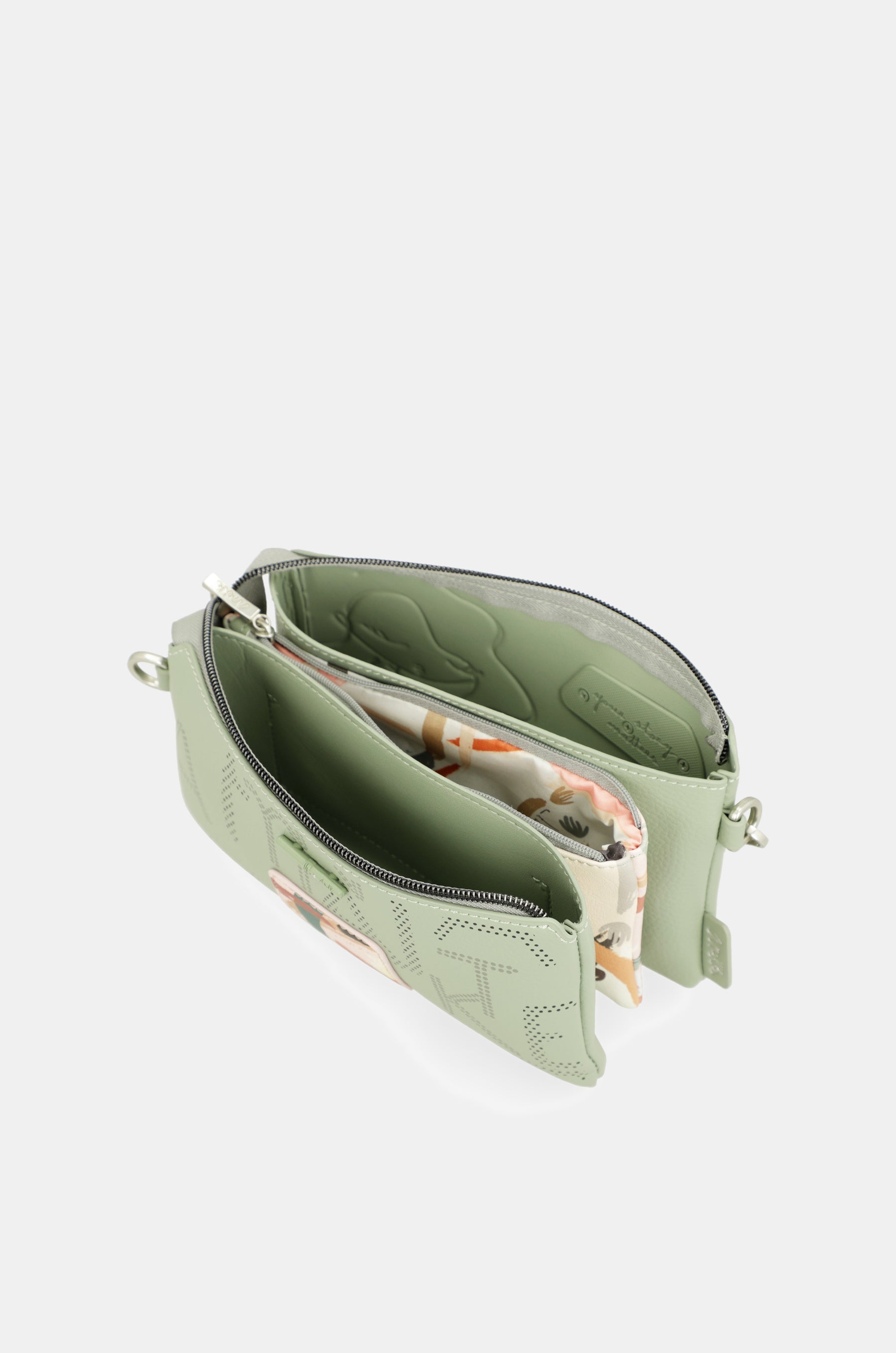 Petit sac bandoulière 3 compartiments Alma