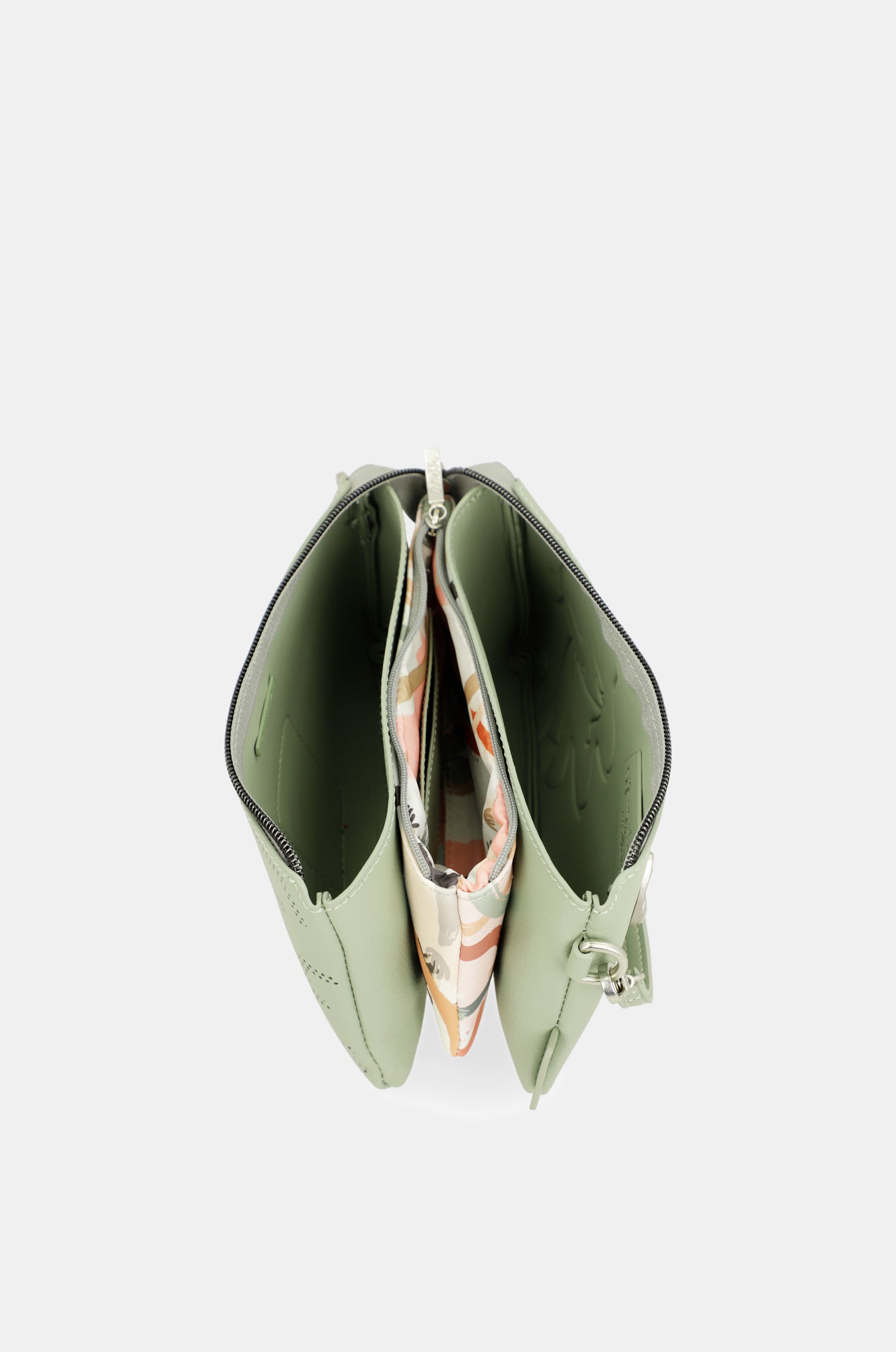Petit sac bandoulière 3 compartiments Alma