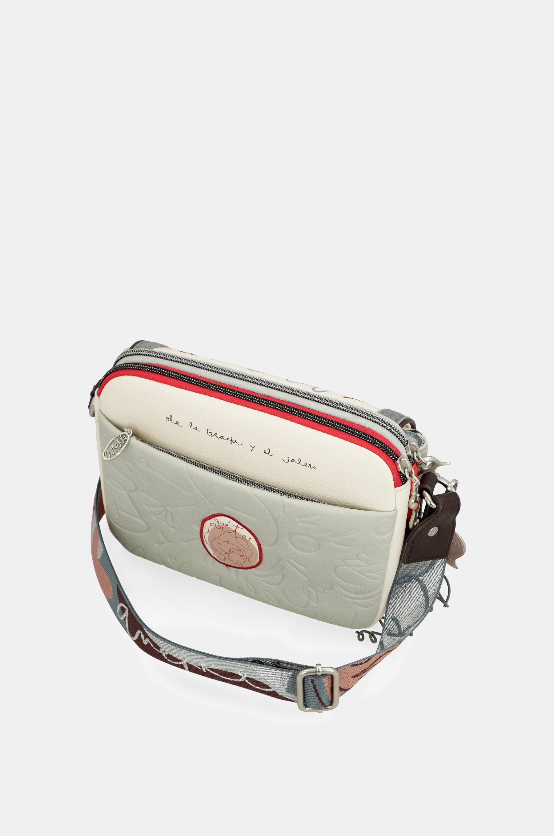 Sac bandoulière à rabat ovale Alma