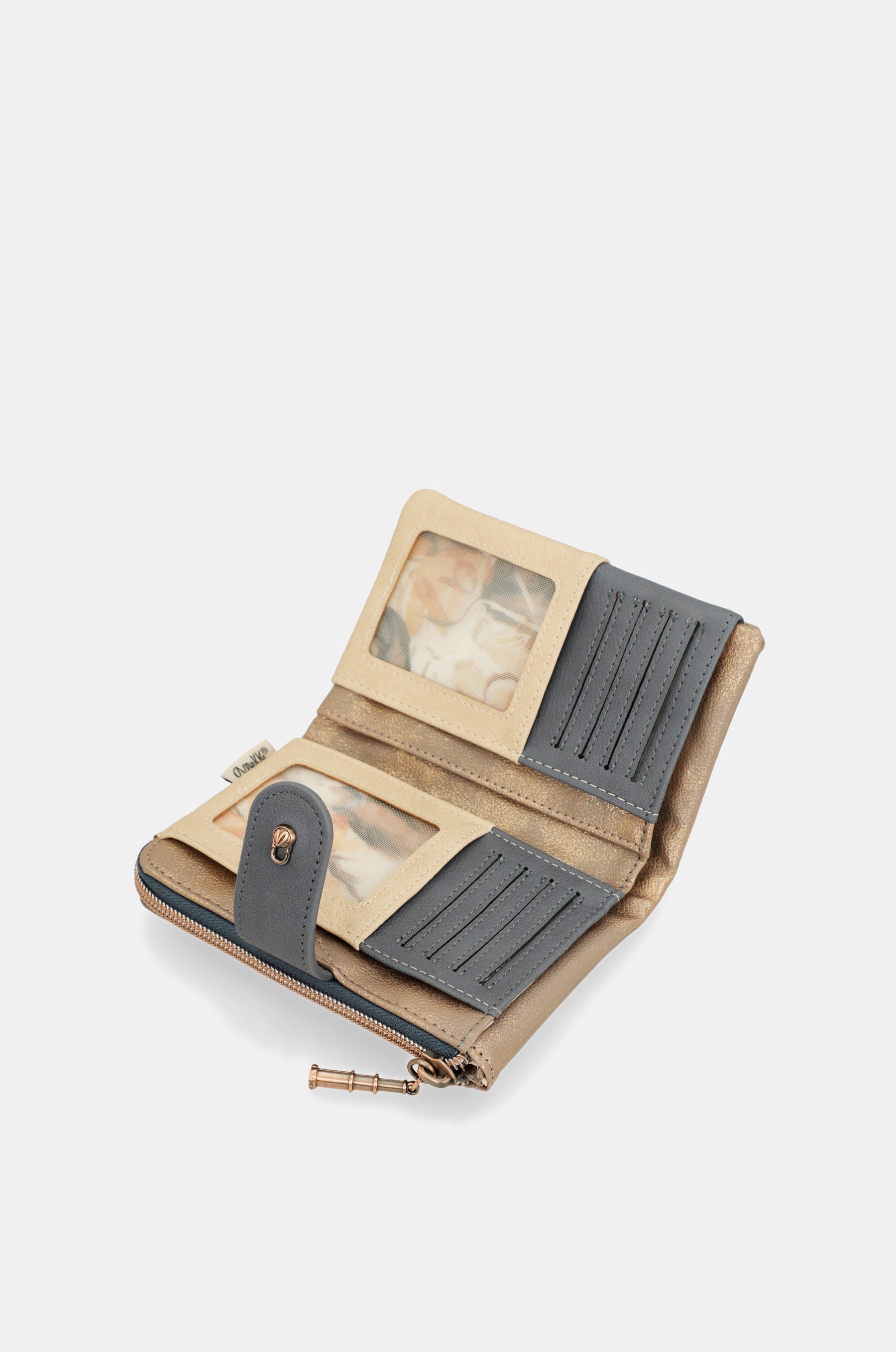 Portefeuille flexible moyen RFID Memories