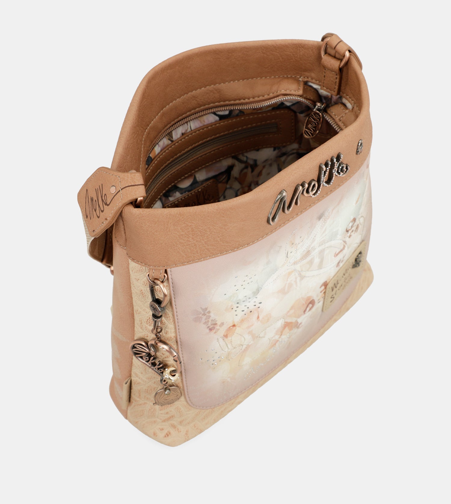 Sac bandoulière carré Memories