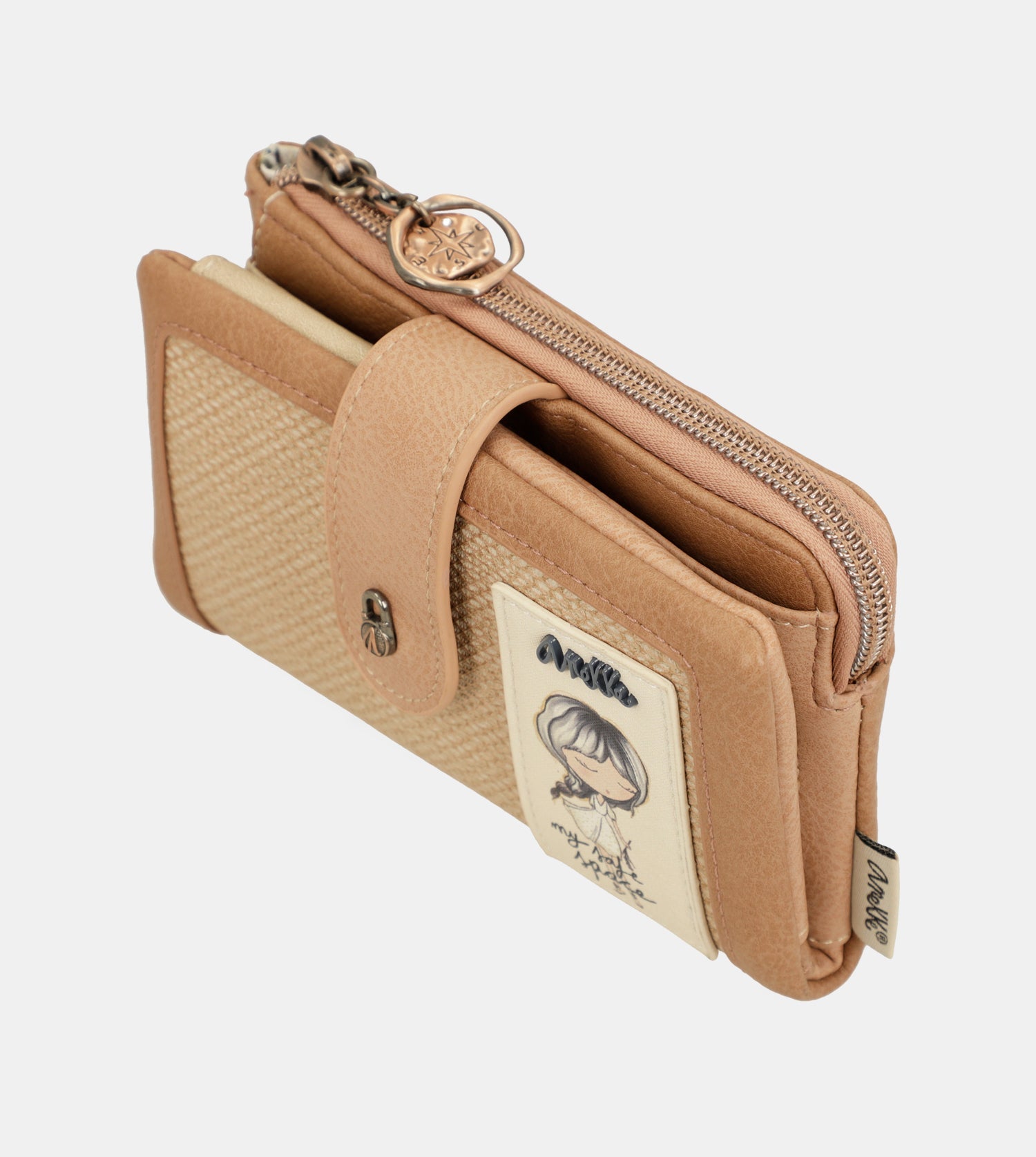 Portefeuille flexible moyen RFID Memories