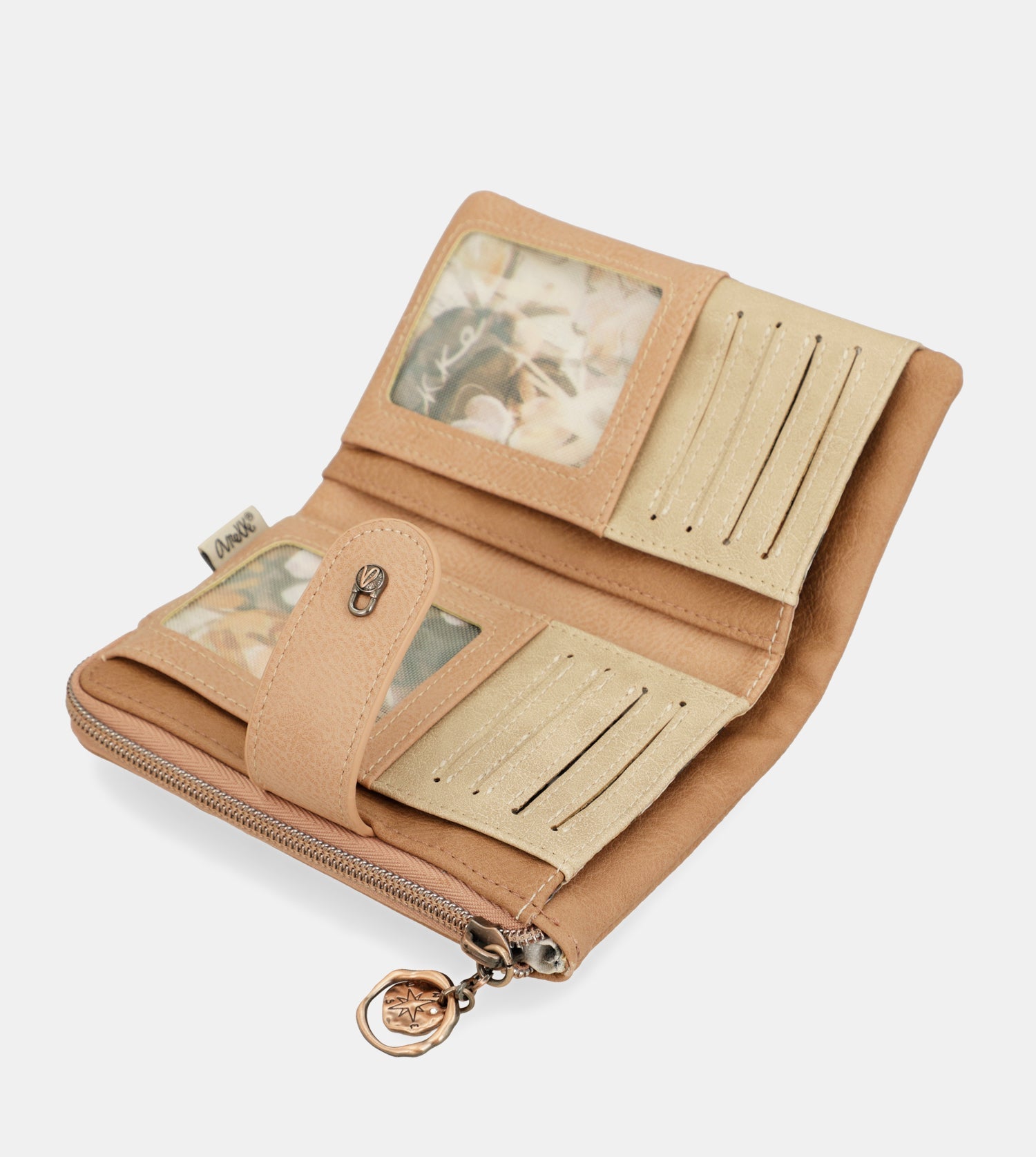 Portefeuille flexible moyen RFID Memories