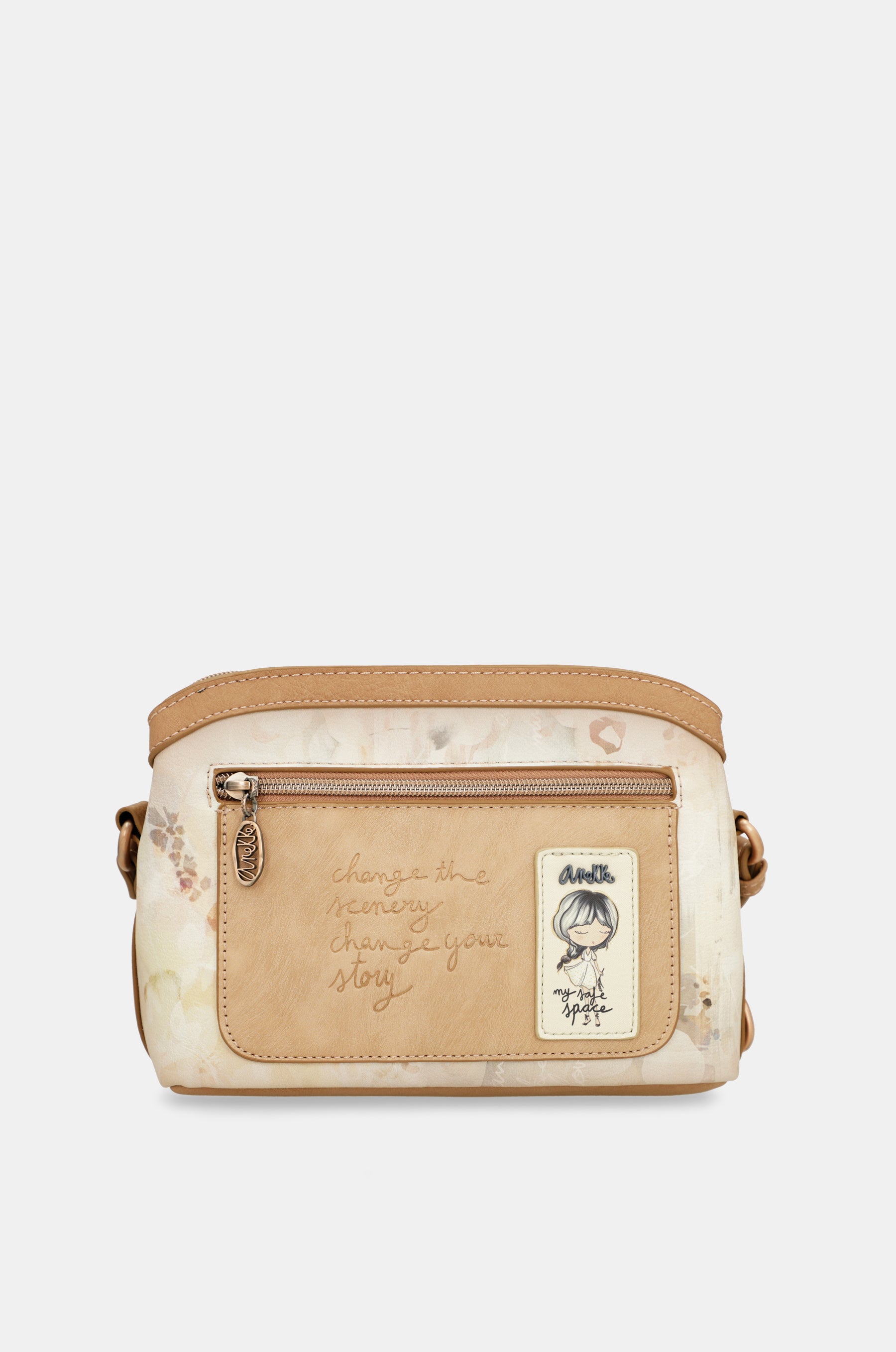 Sac bandoulière moyen 3 compartiments Memories