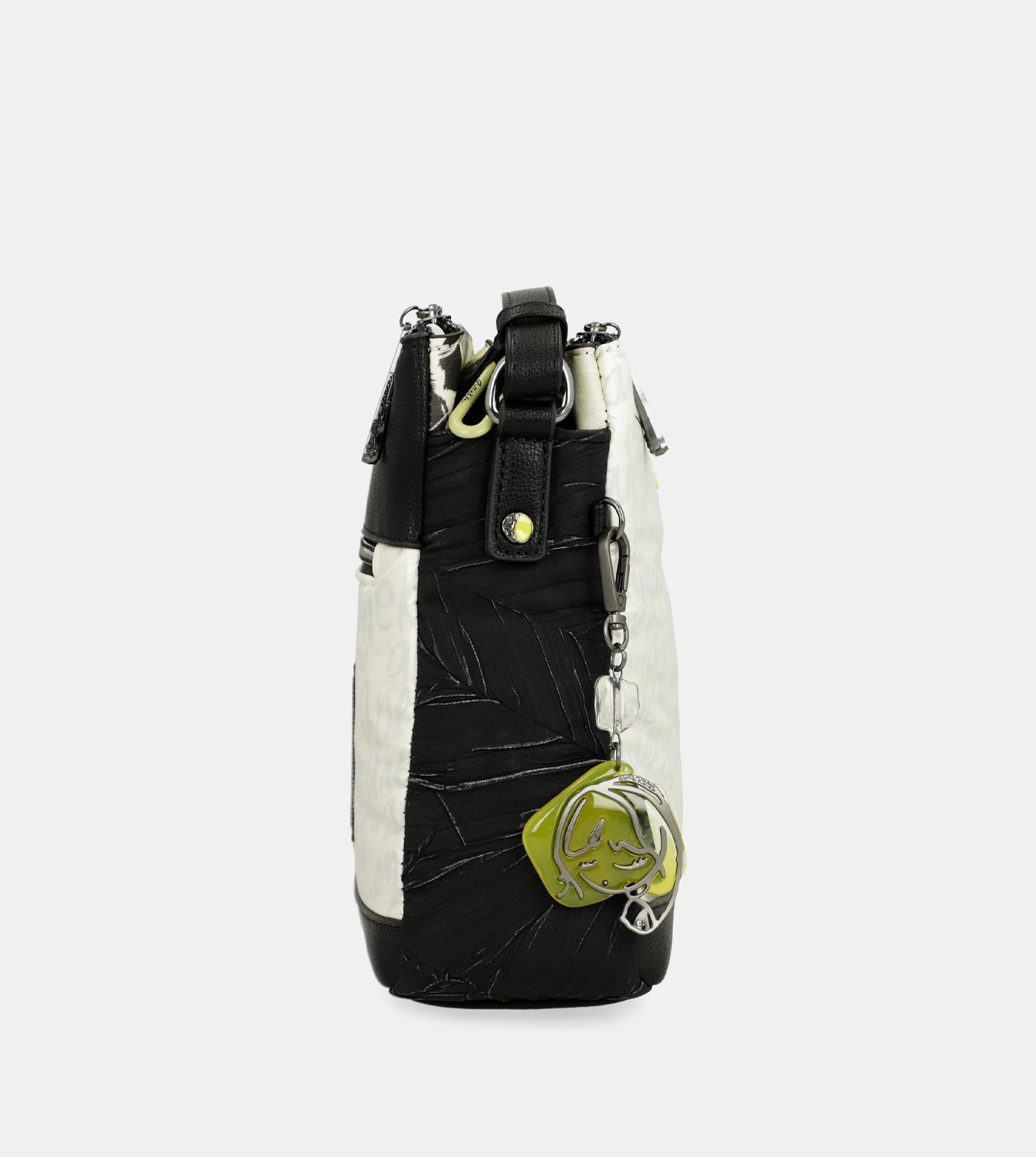 Sac bandoulière imprimé 3 compartiments Nature Towanda