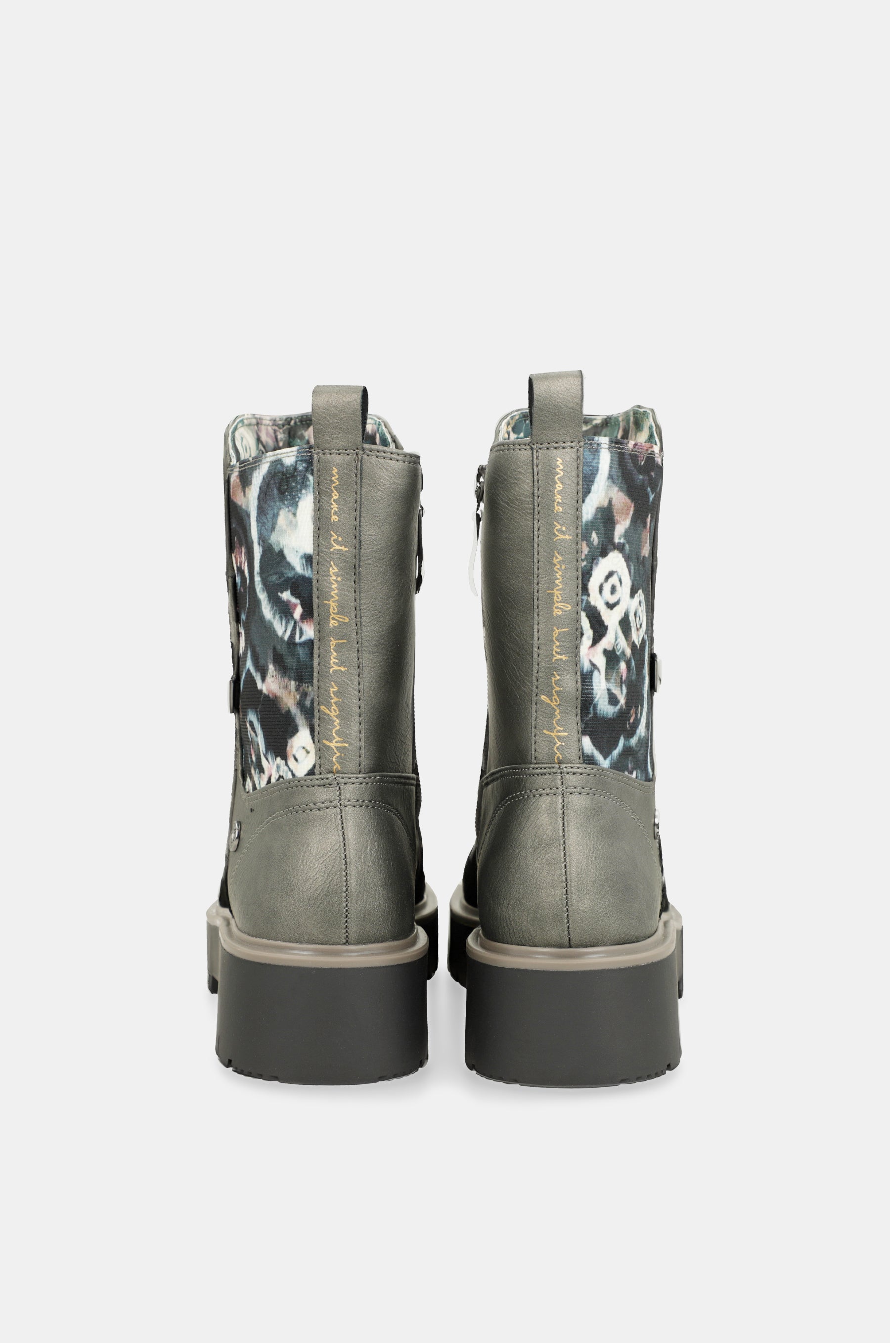Bottes noir Manifesto