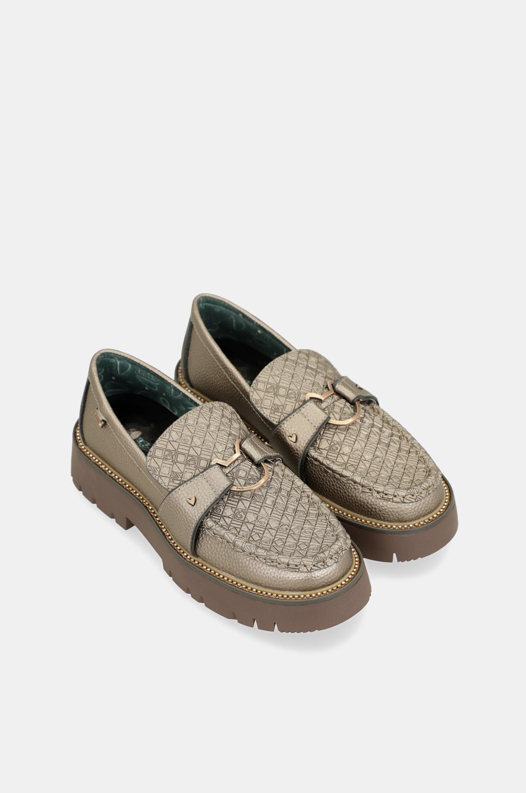 Mocassins Towanda doré