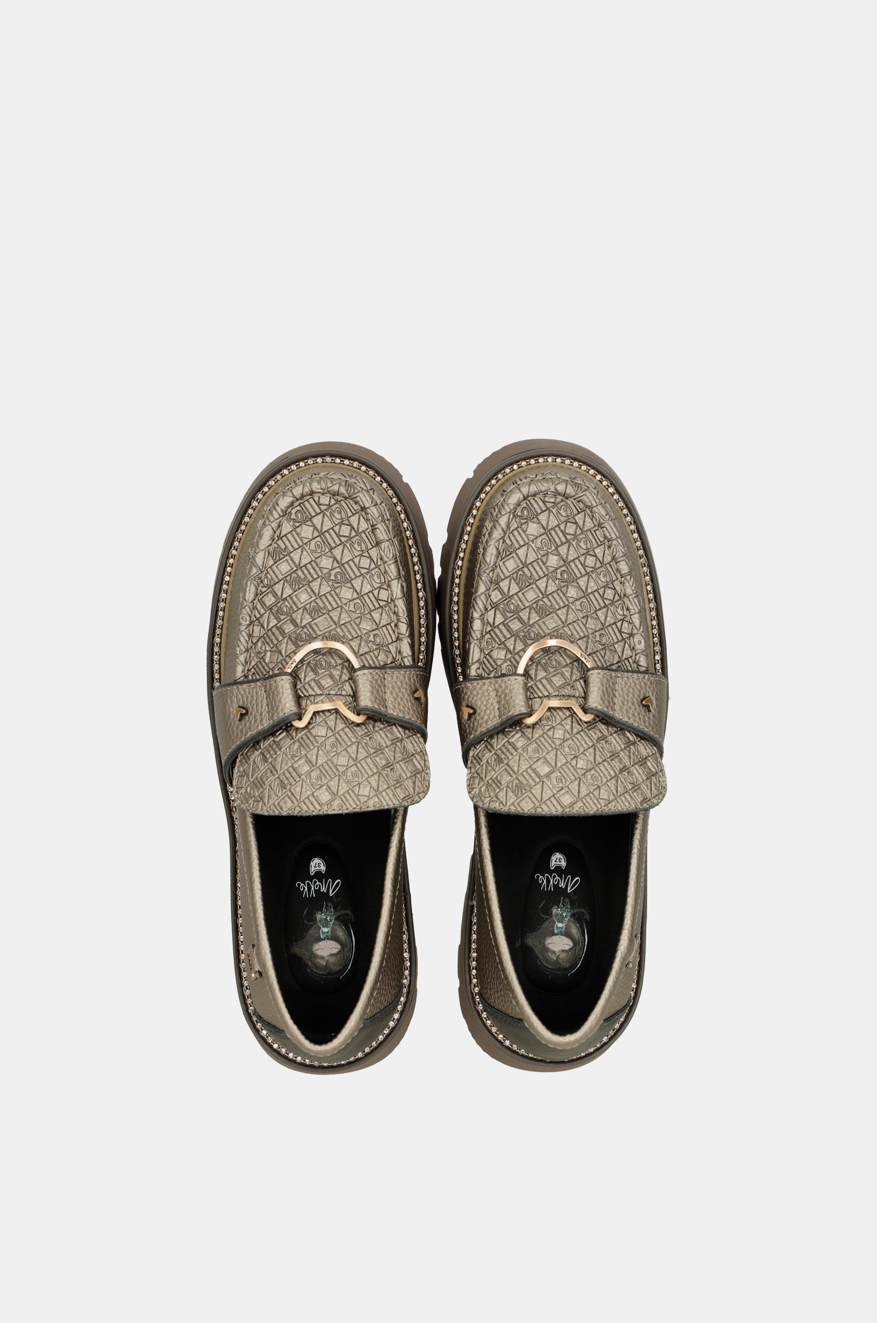 Mocassins Towanda doré