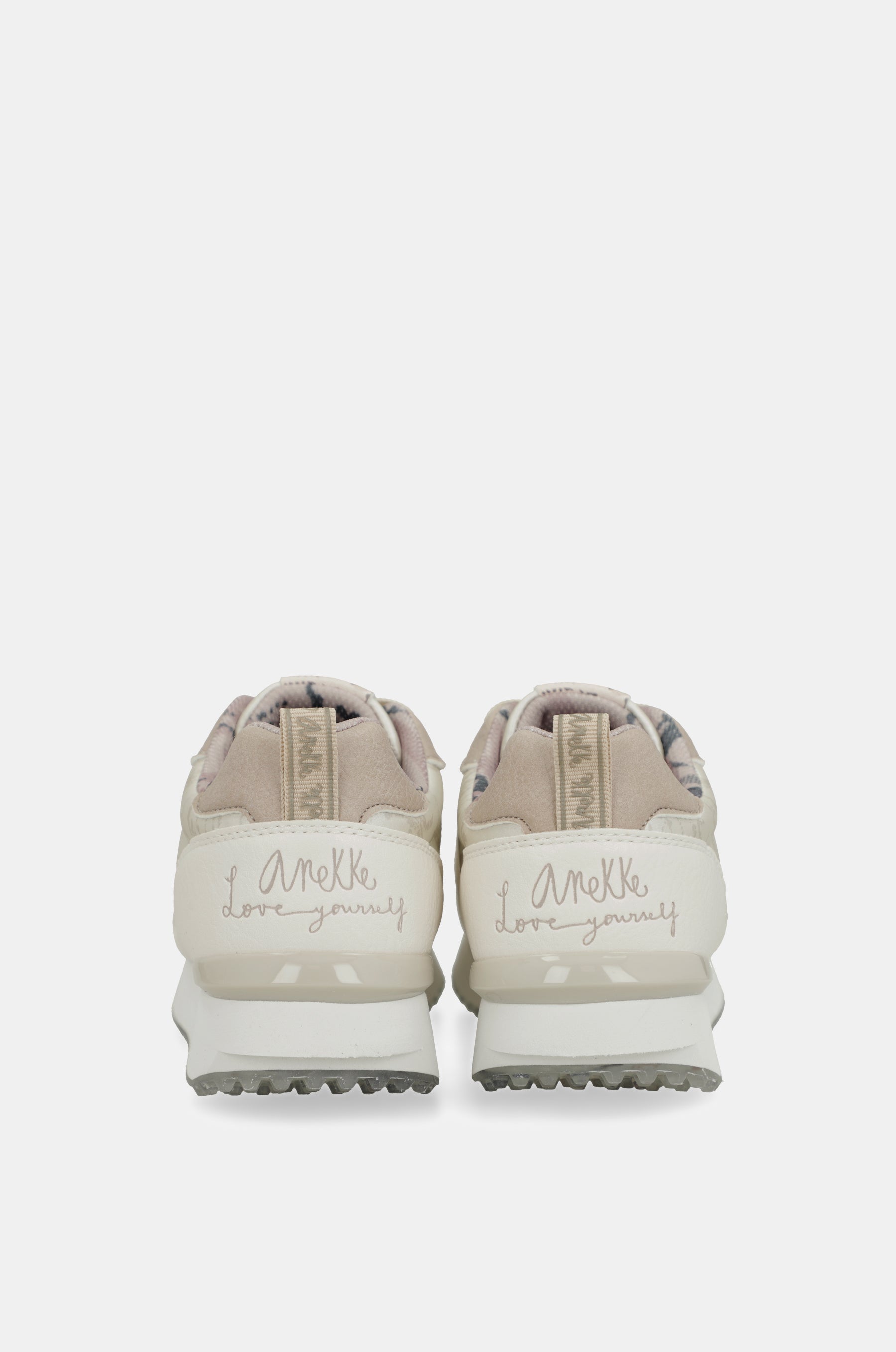 Baskets blanc semelle multicolore