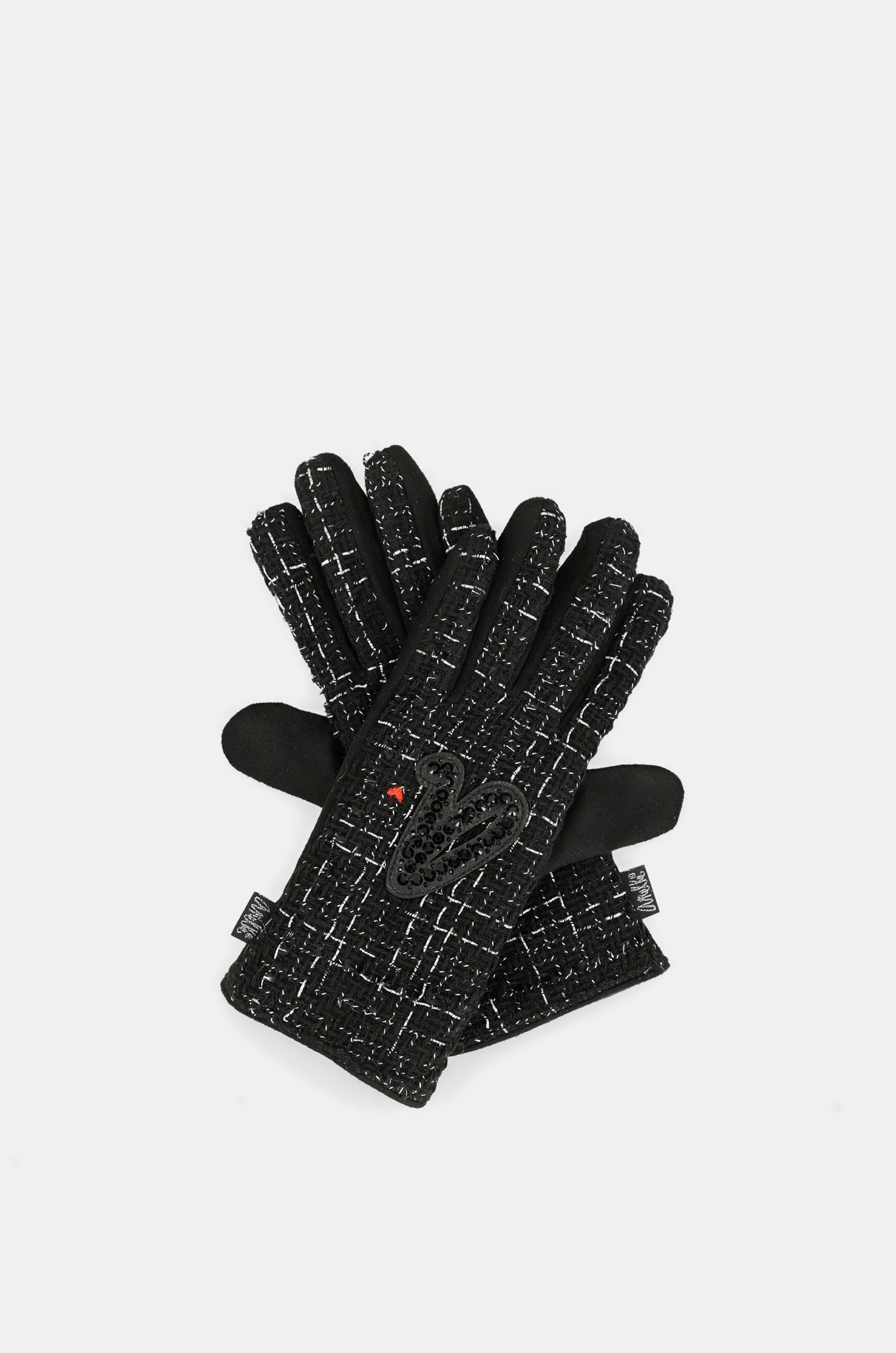 Gants tweed