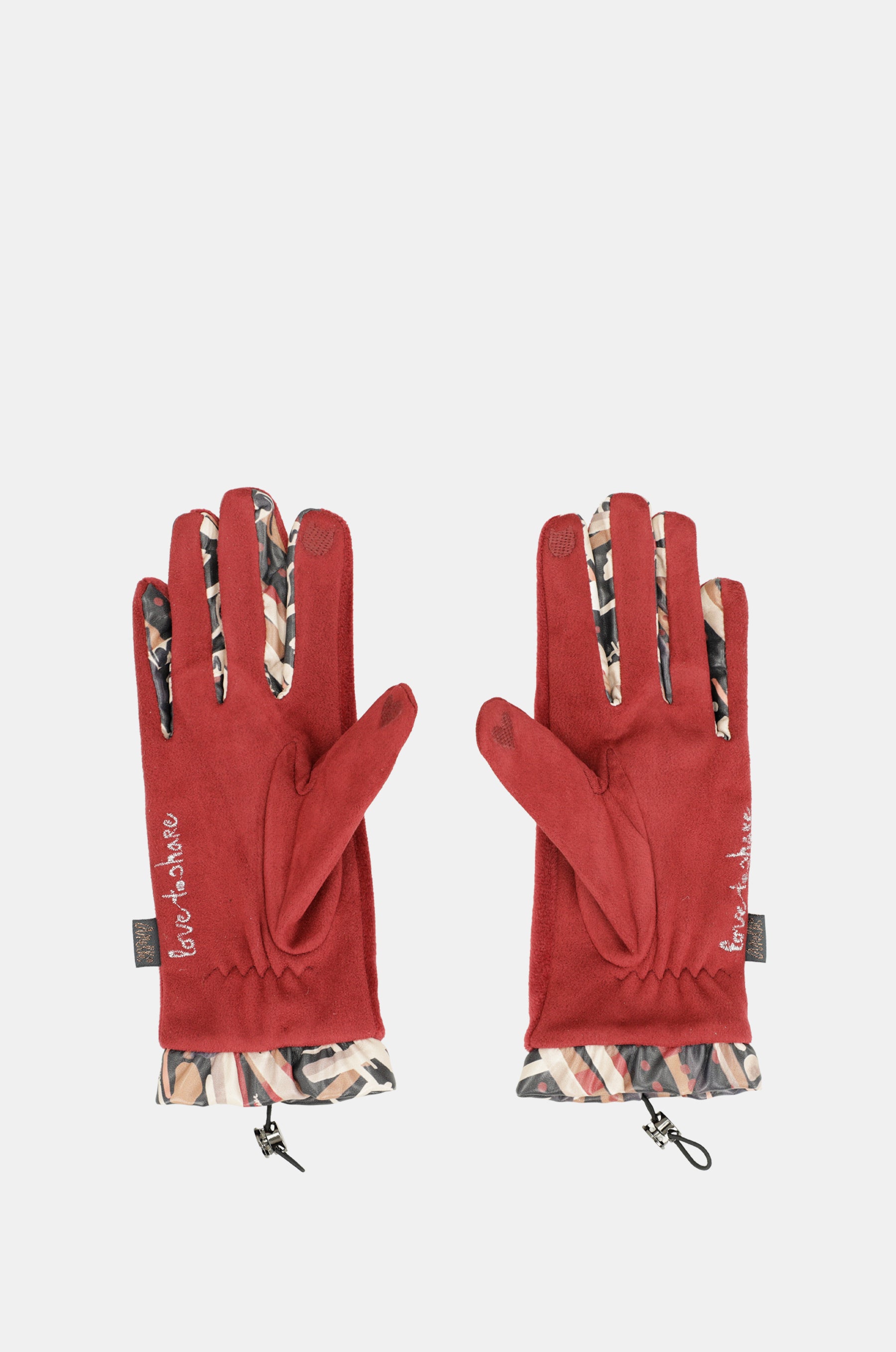 Gants velours