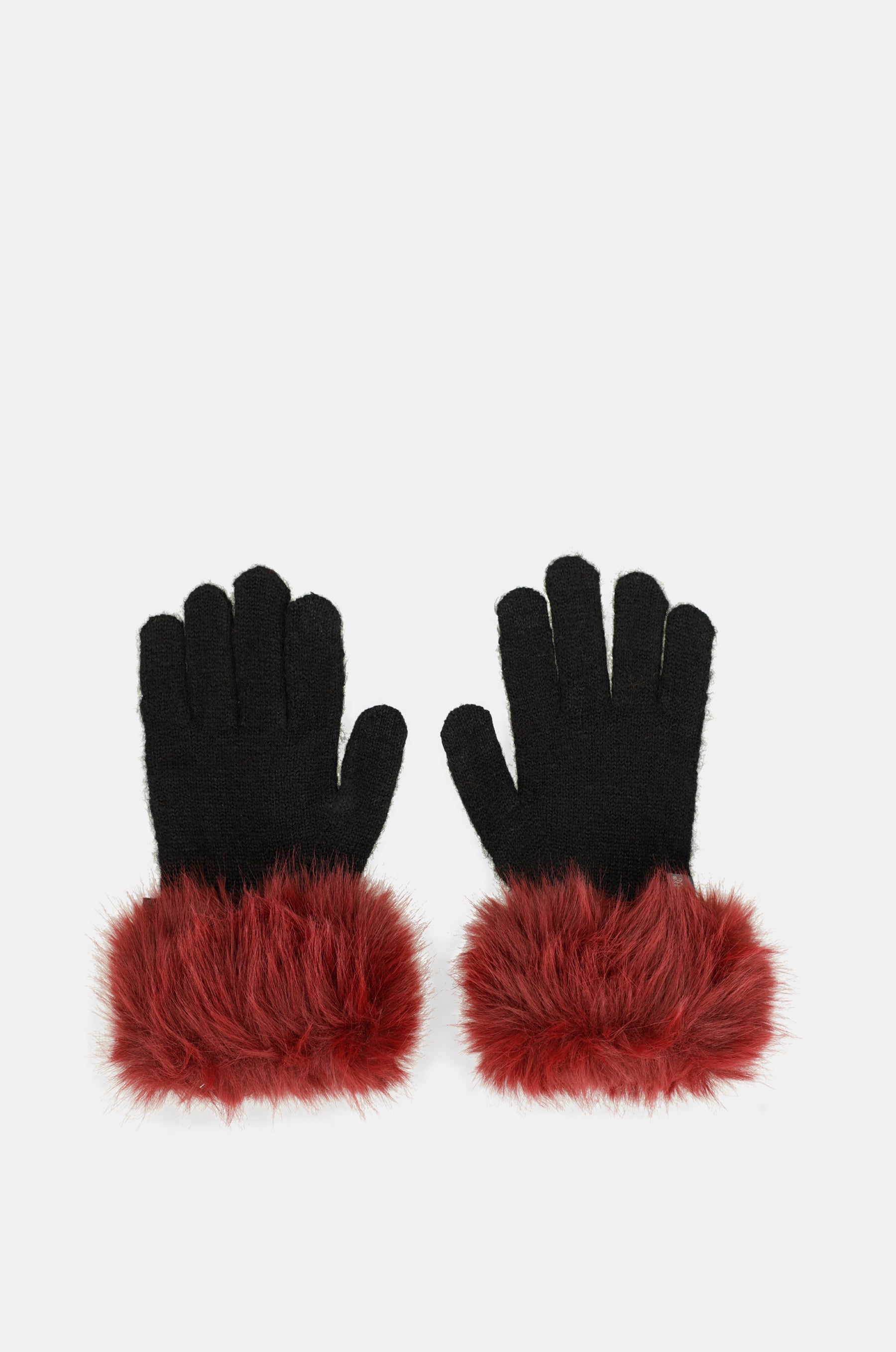 Gants bicolores
