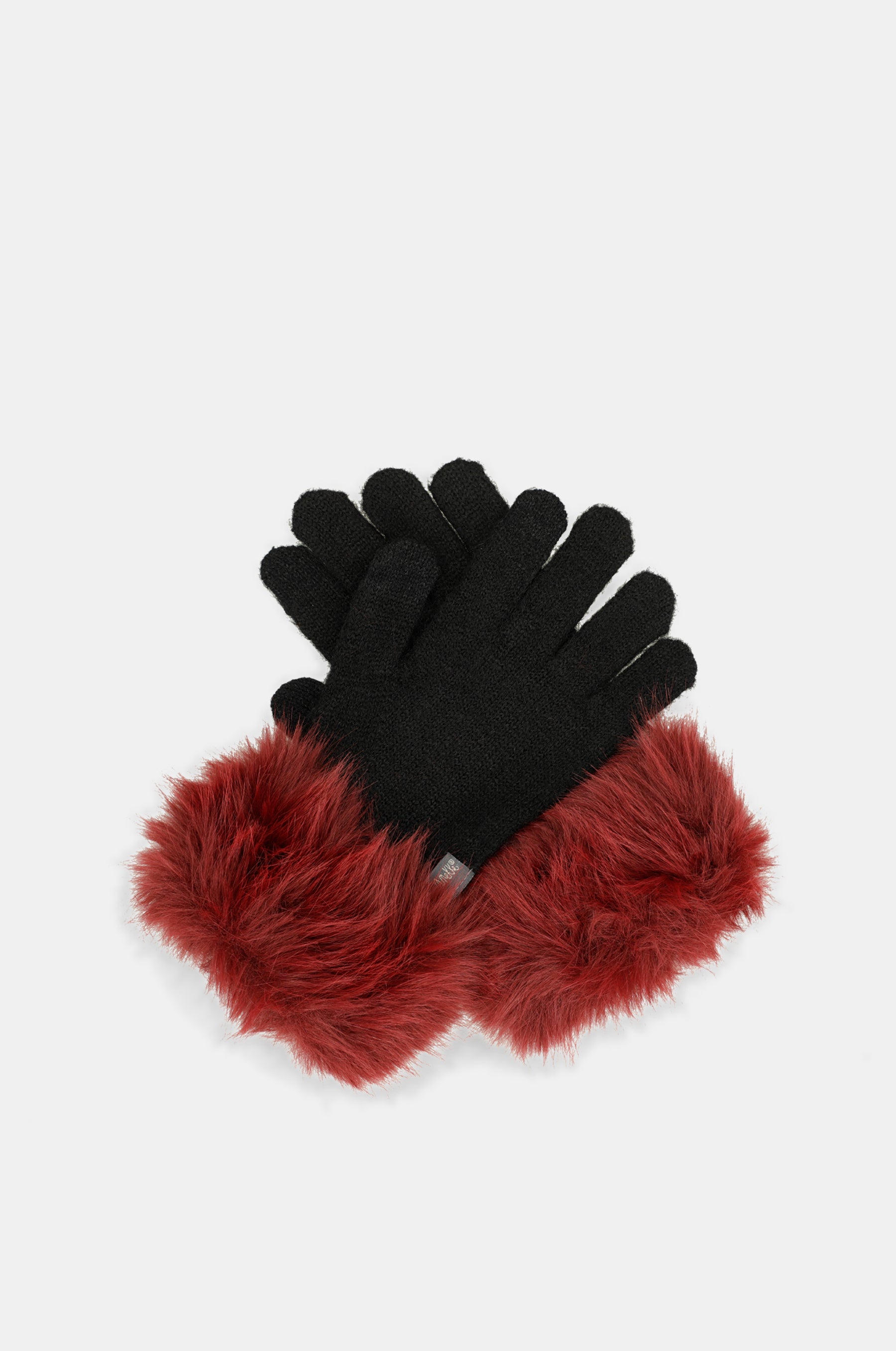 Gants bicolores