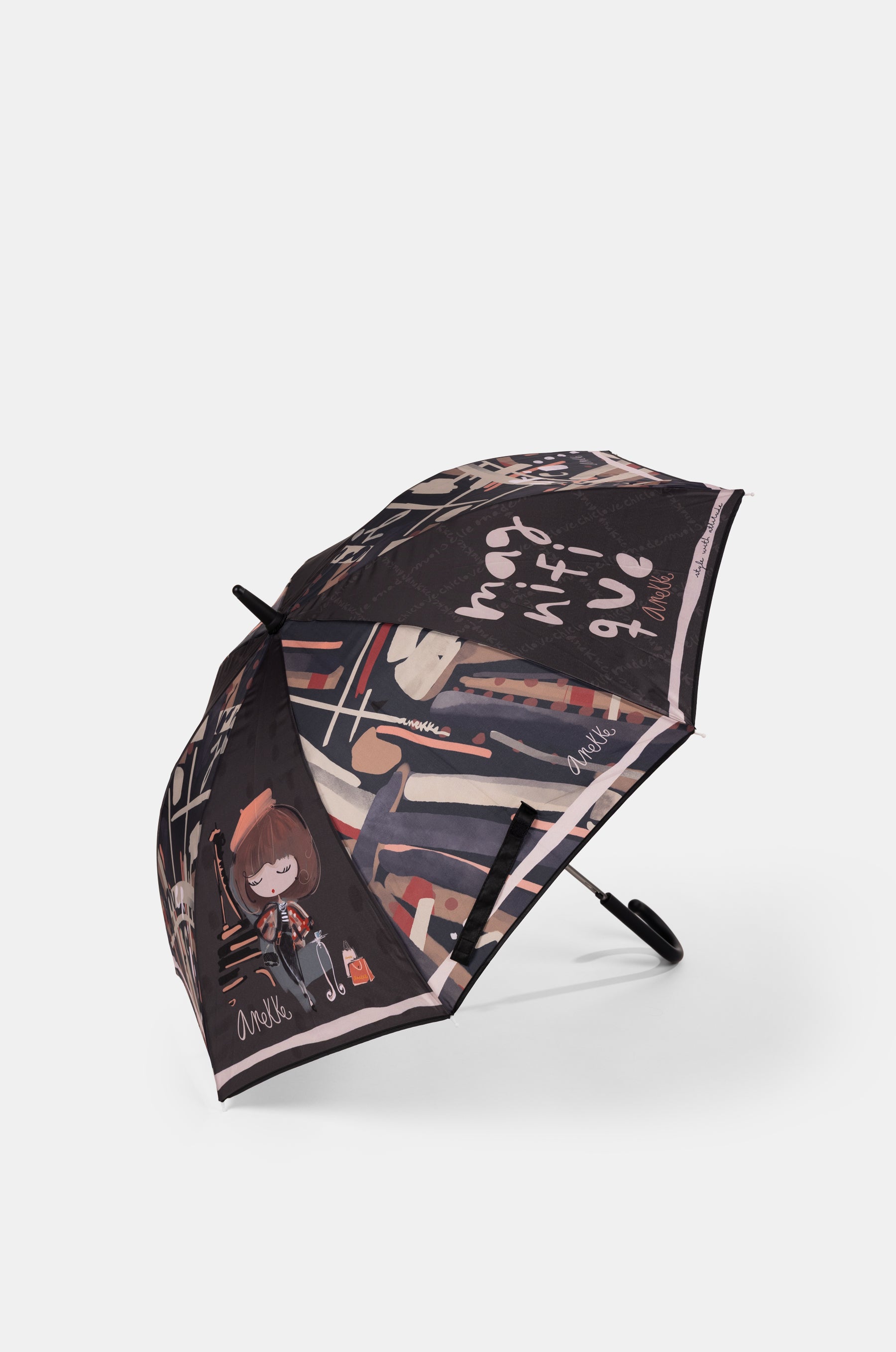 Parapluie canne Mademoiselle