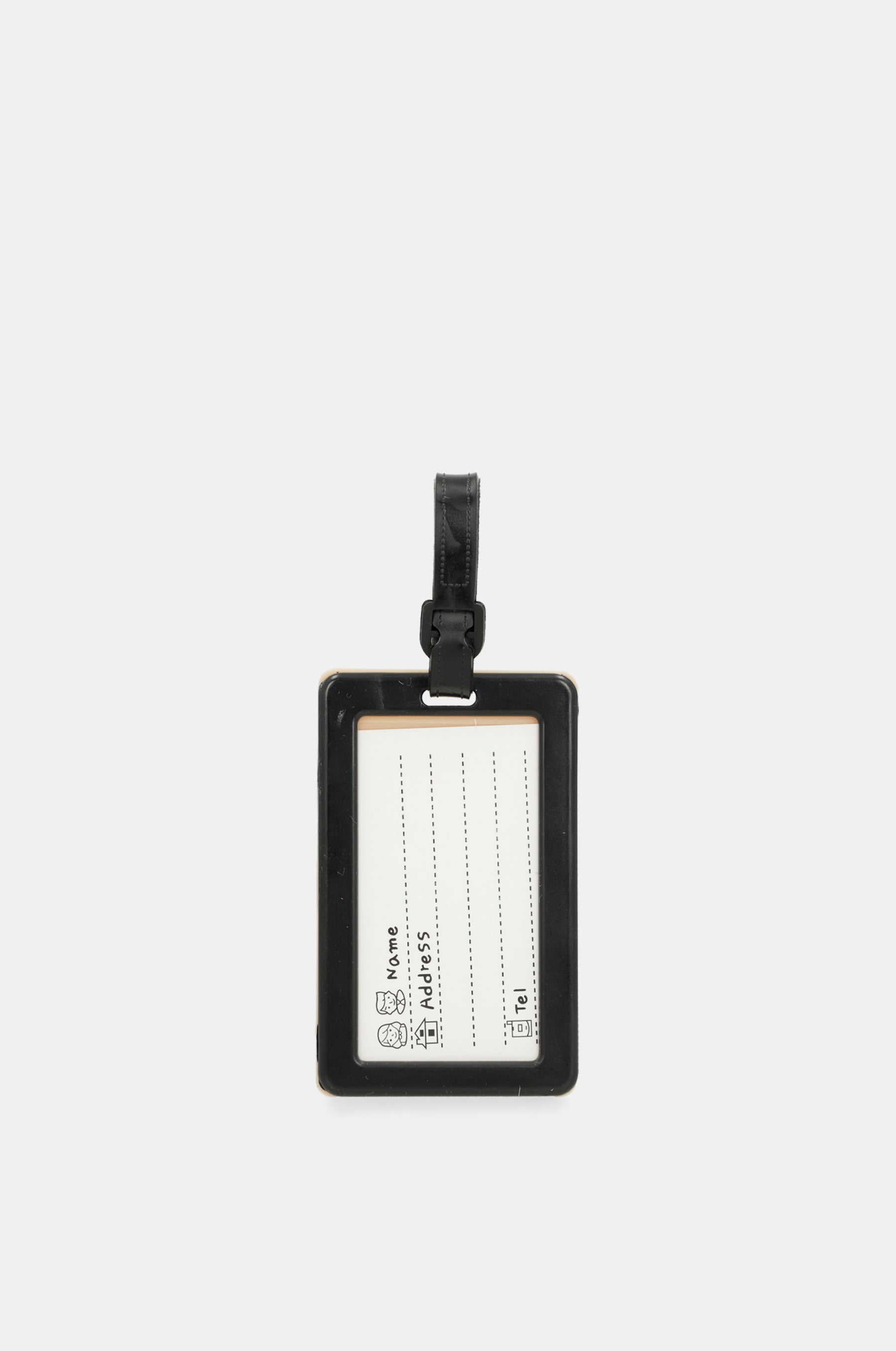 Étiquette de bagage Mademoiselle