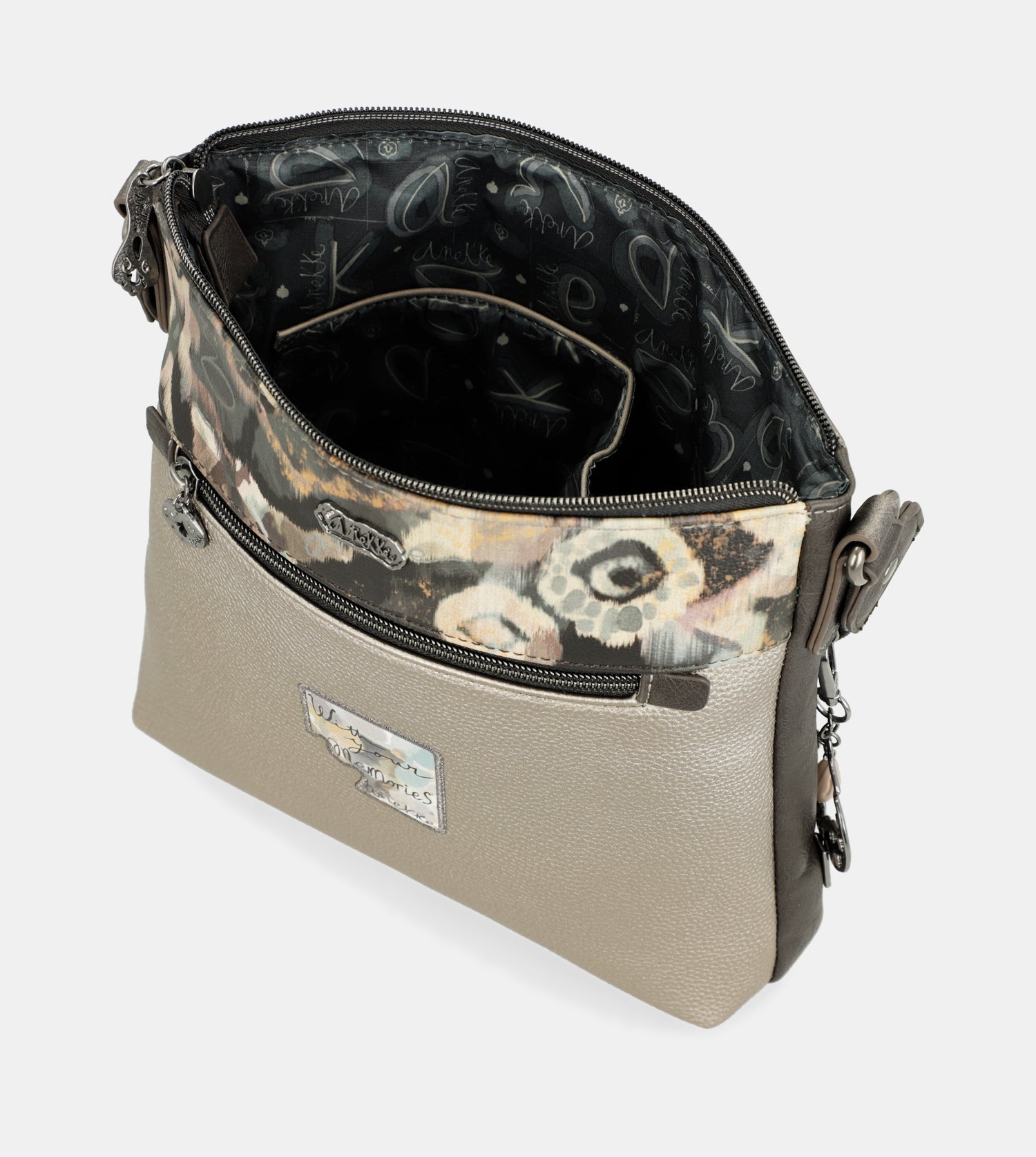 Sac bandoulière avec poche devant Real