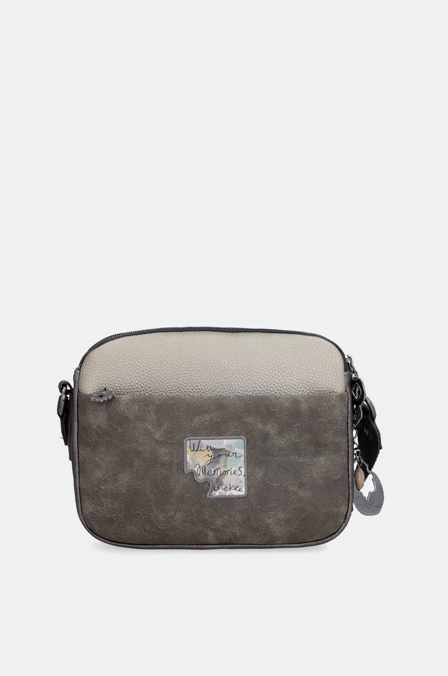 Sac bandoulière à rabat ovale Real