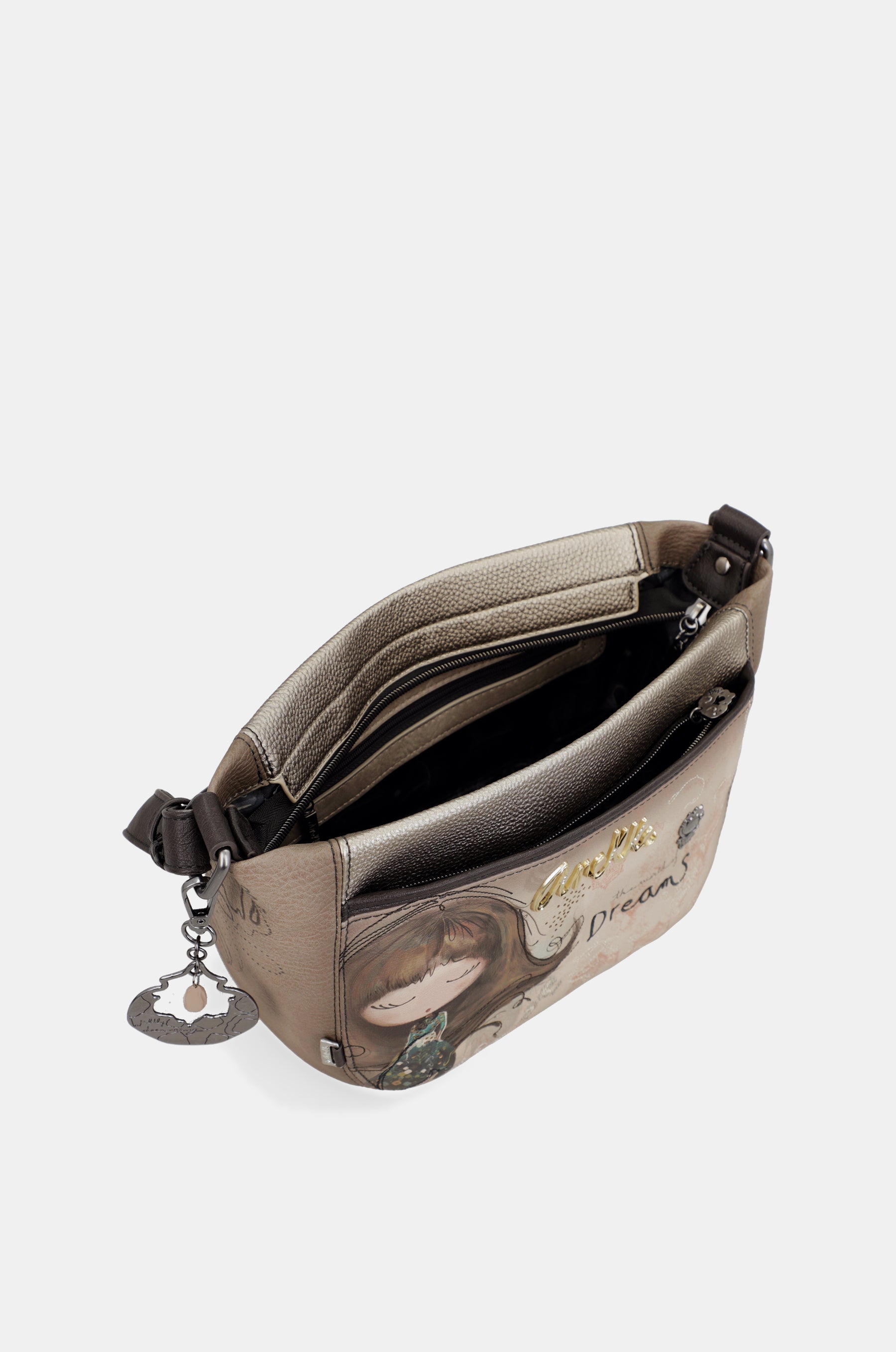 Sac bandoulière ovale petit Real