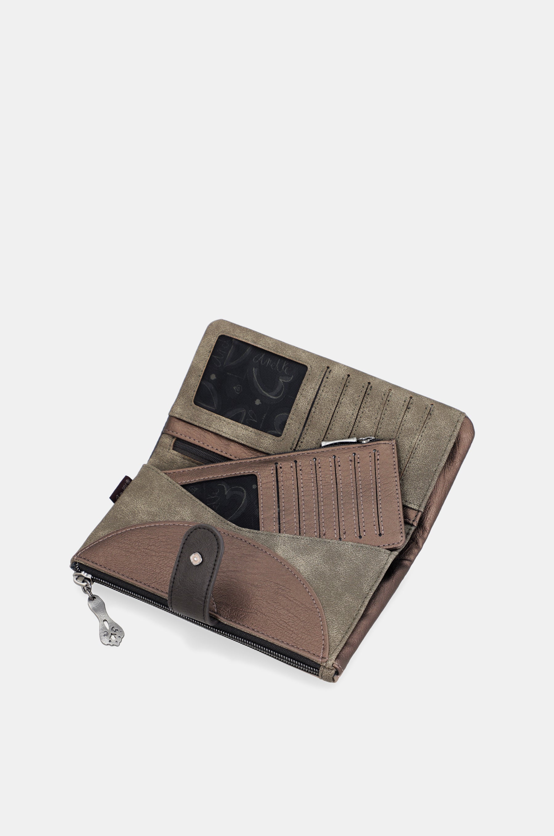 Portefeuille souple RFID grand Real