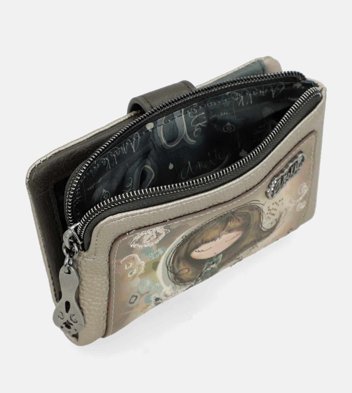 Portefeuille souple RFID moyen Real