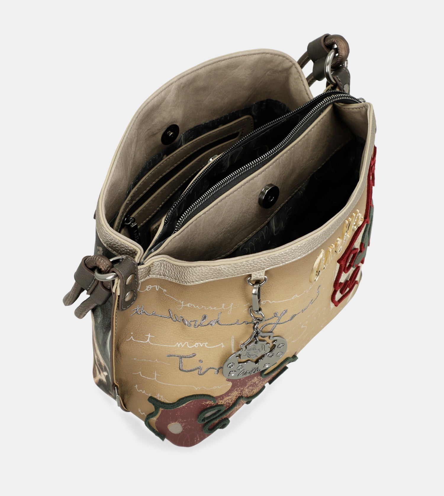 Sac bandoulière 3 compartiments Manifesto