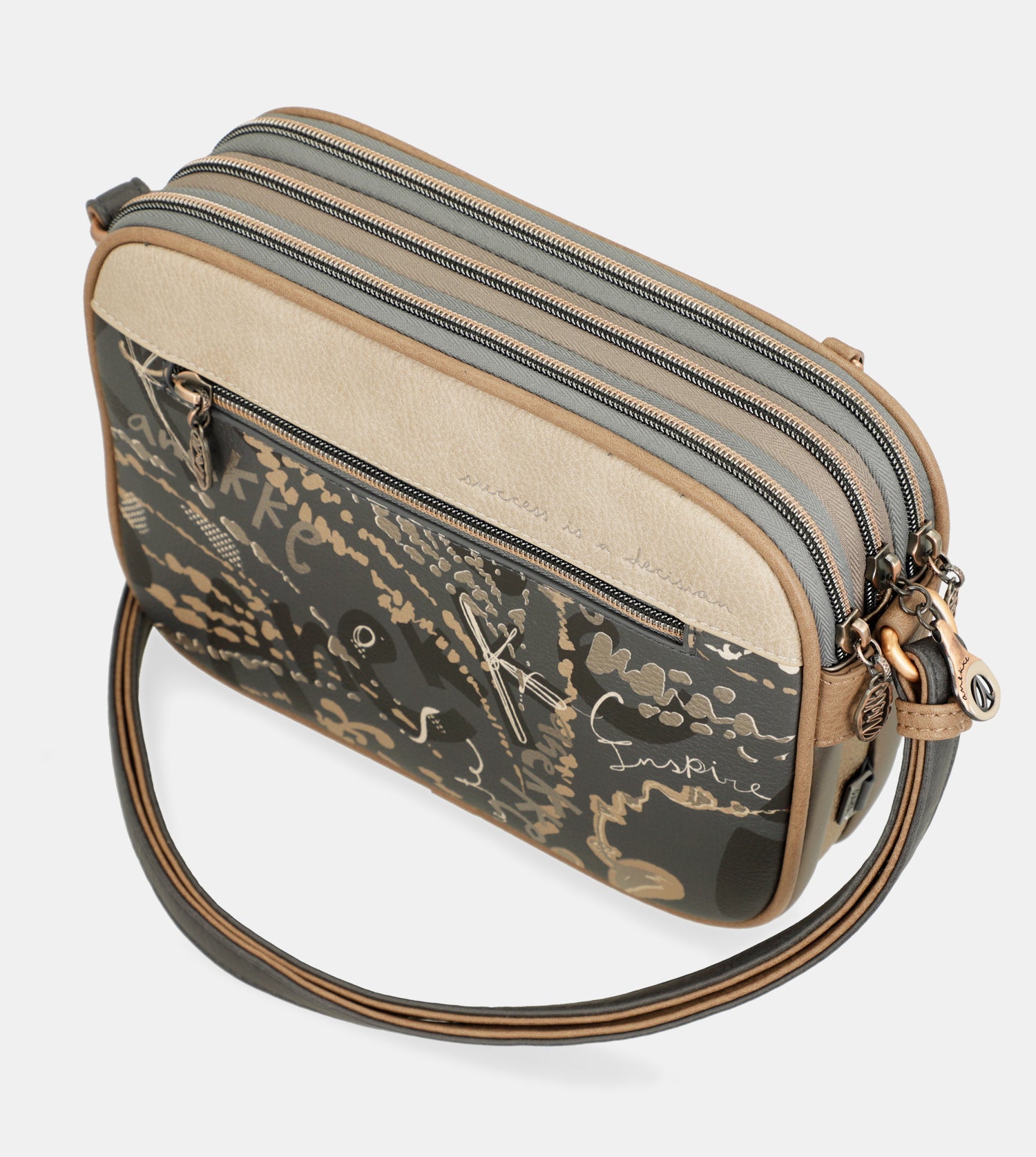 Sac bandoulière 3 compartiments Intentions