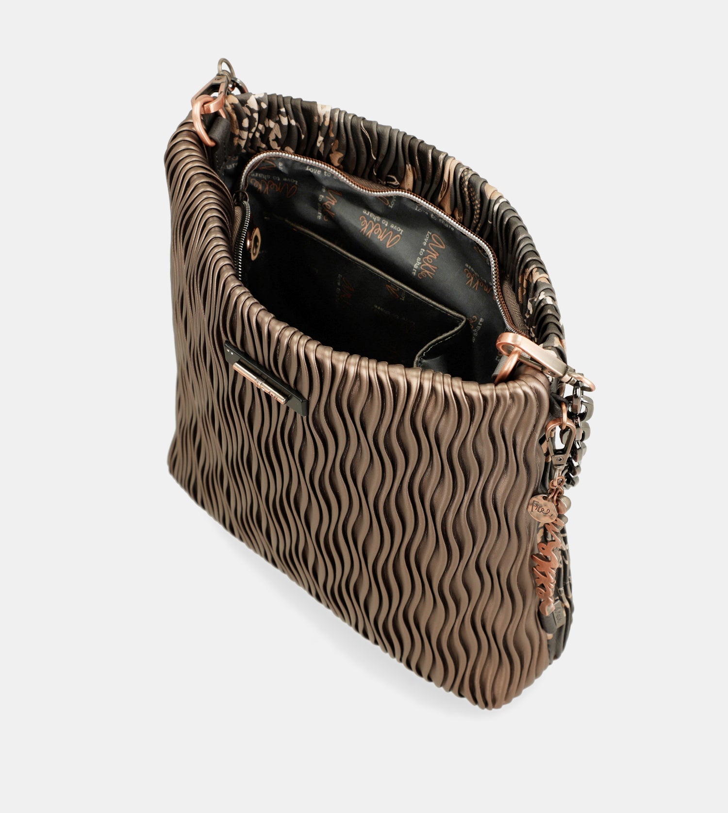 Sac bandoulière carré Intentions