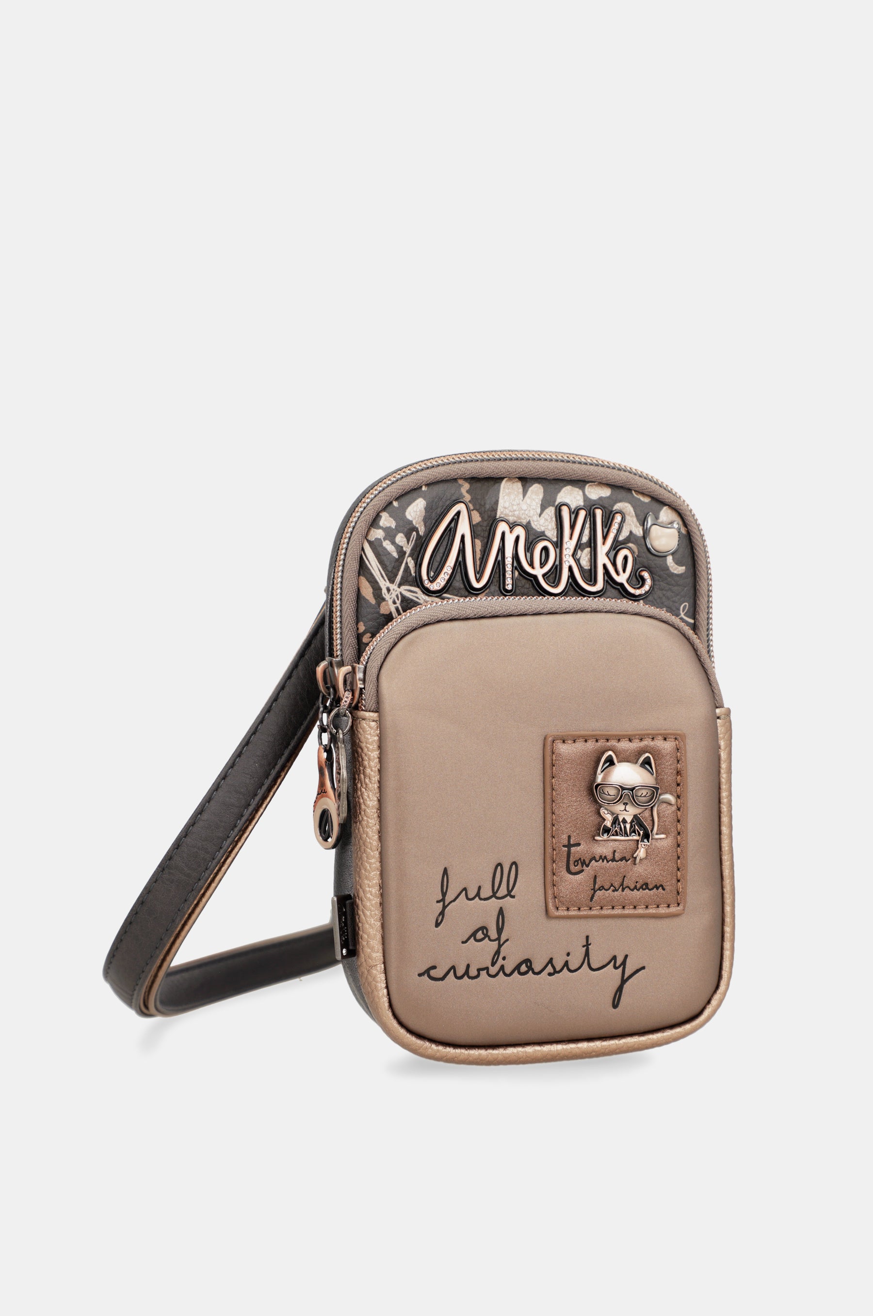 Sac bandoulière mini avec poche Intentions