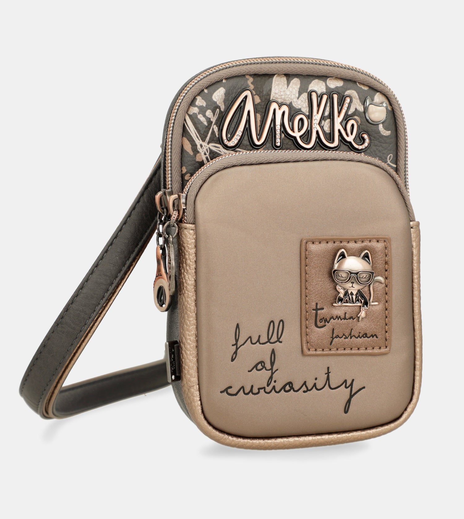 Sac bandoulière mini avec poche Intentions