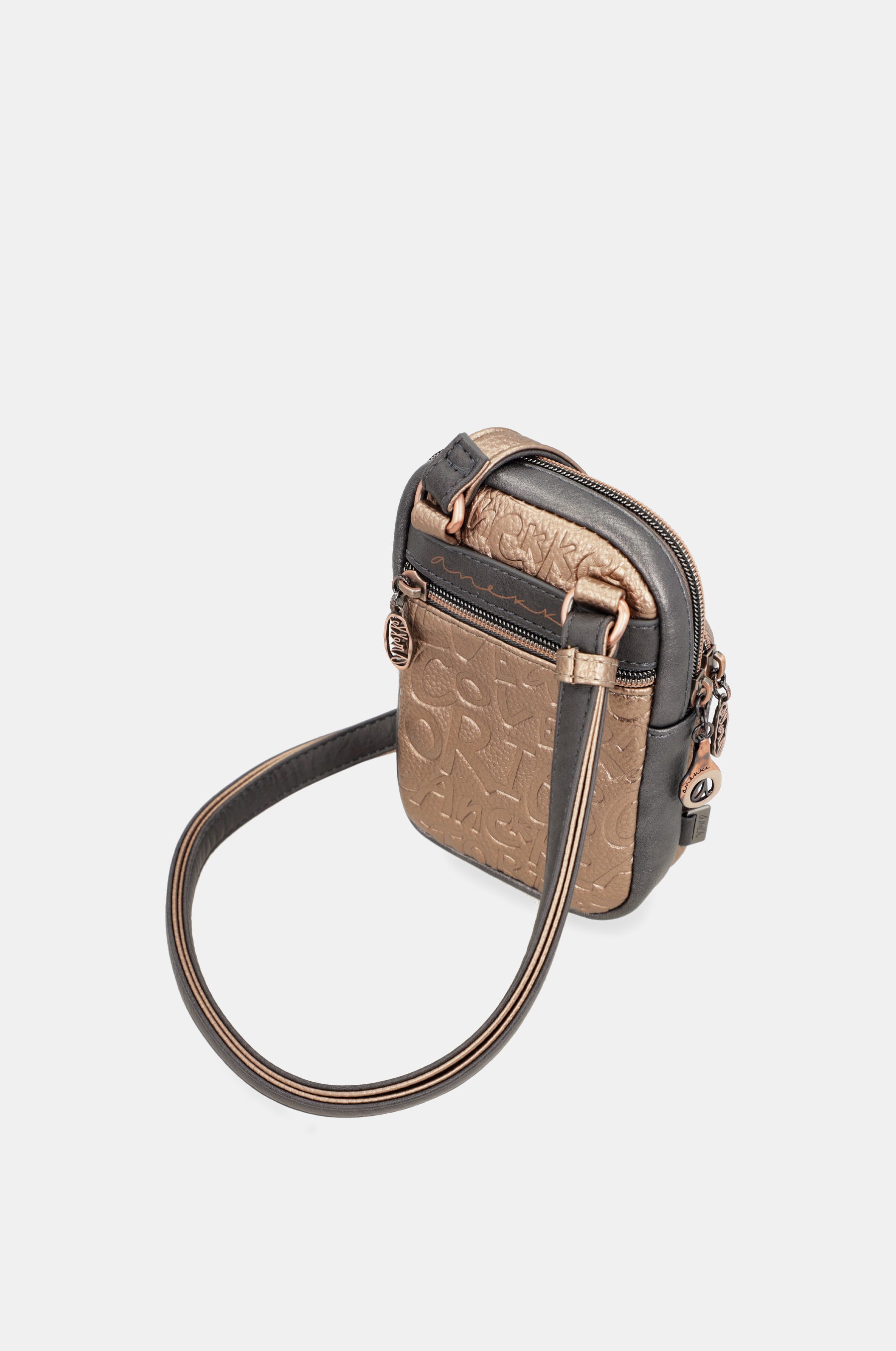 Sac bandoulière mini avec poche Intentions