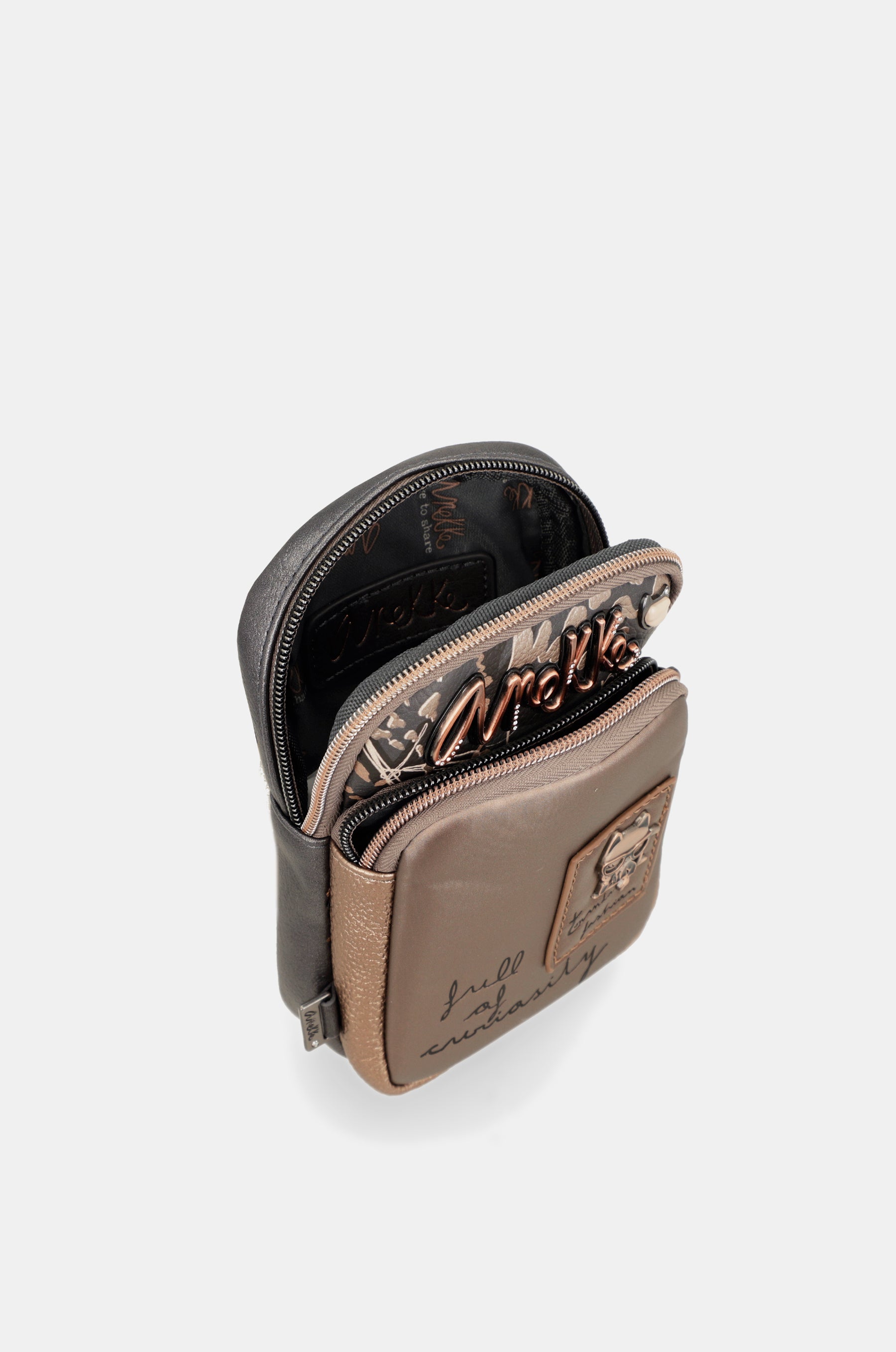 Sac bandoulière mini avec poche Intentions