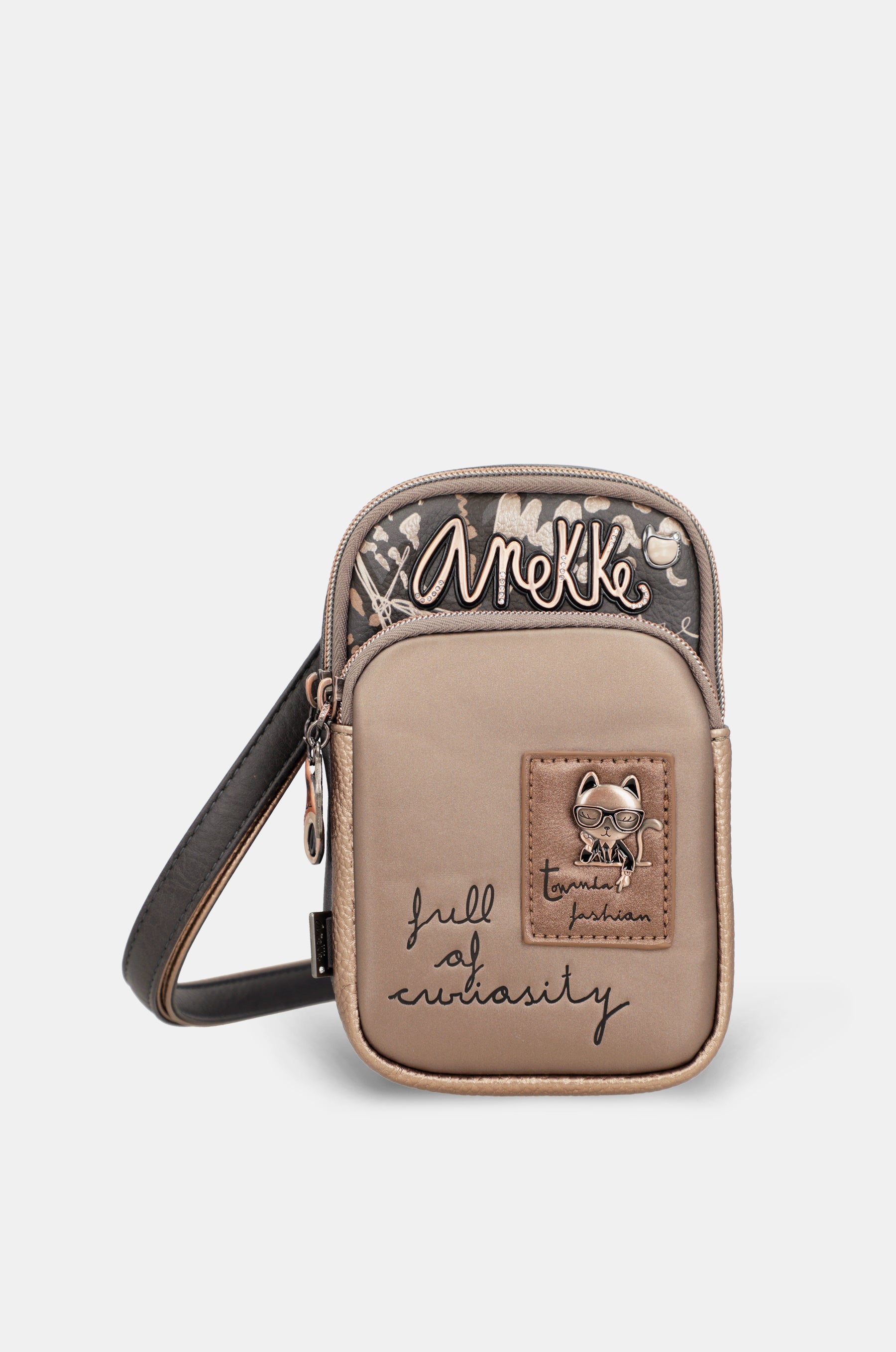 Sac bandoulière mini avec poche Intentions