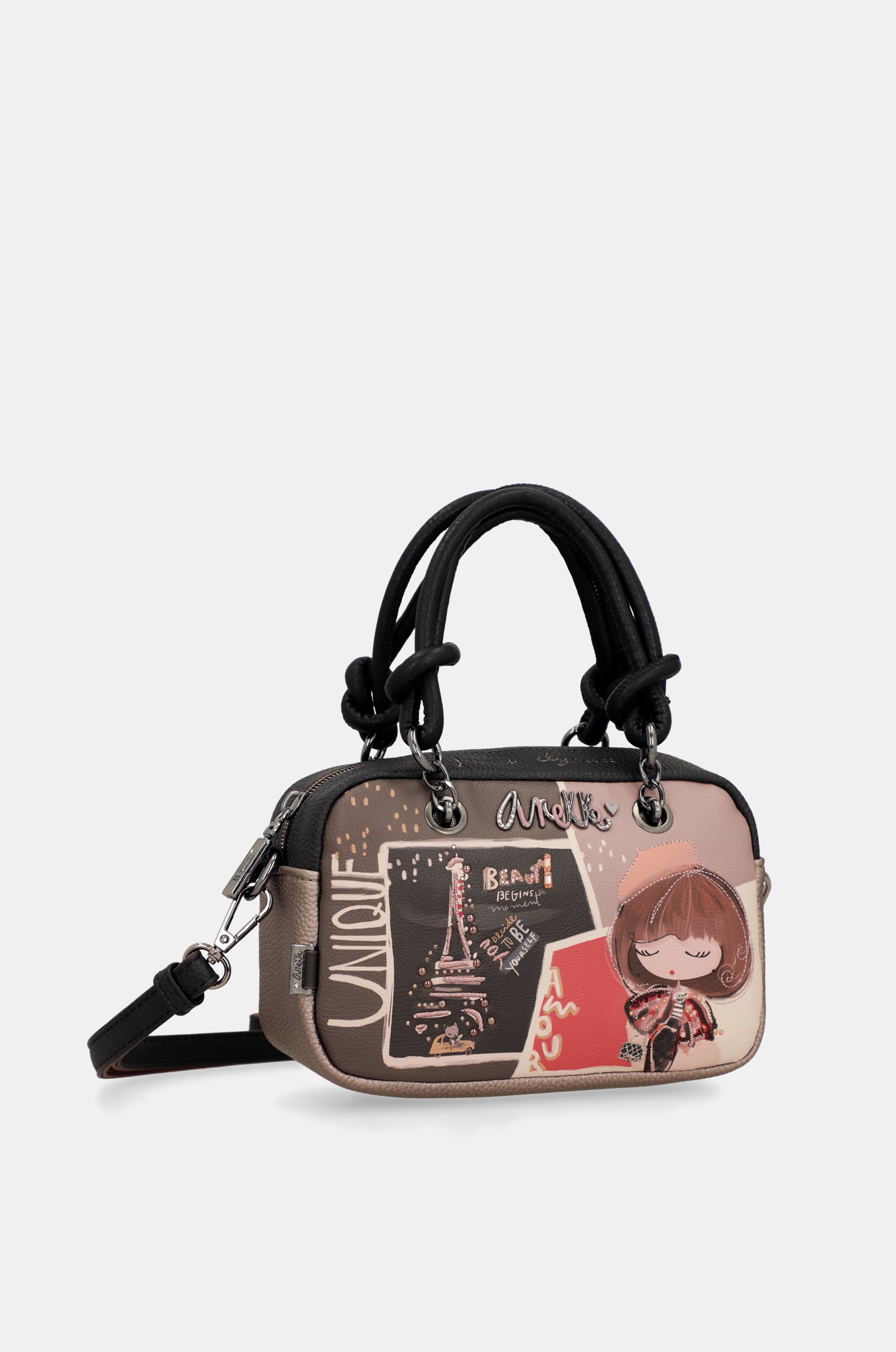 Sac à main avec bandoulière petit Mademoiselle