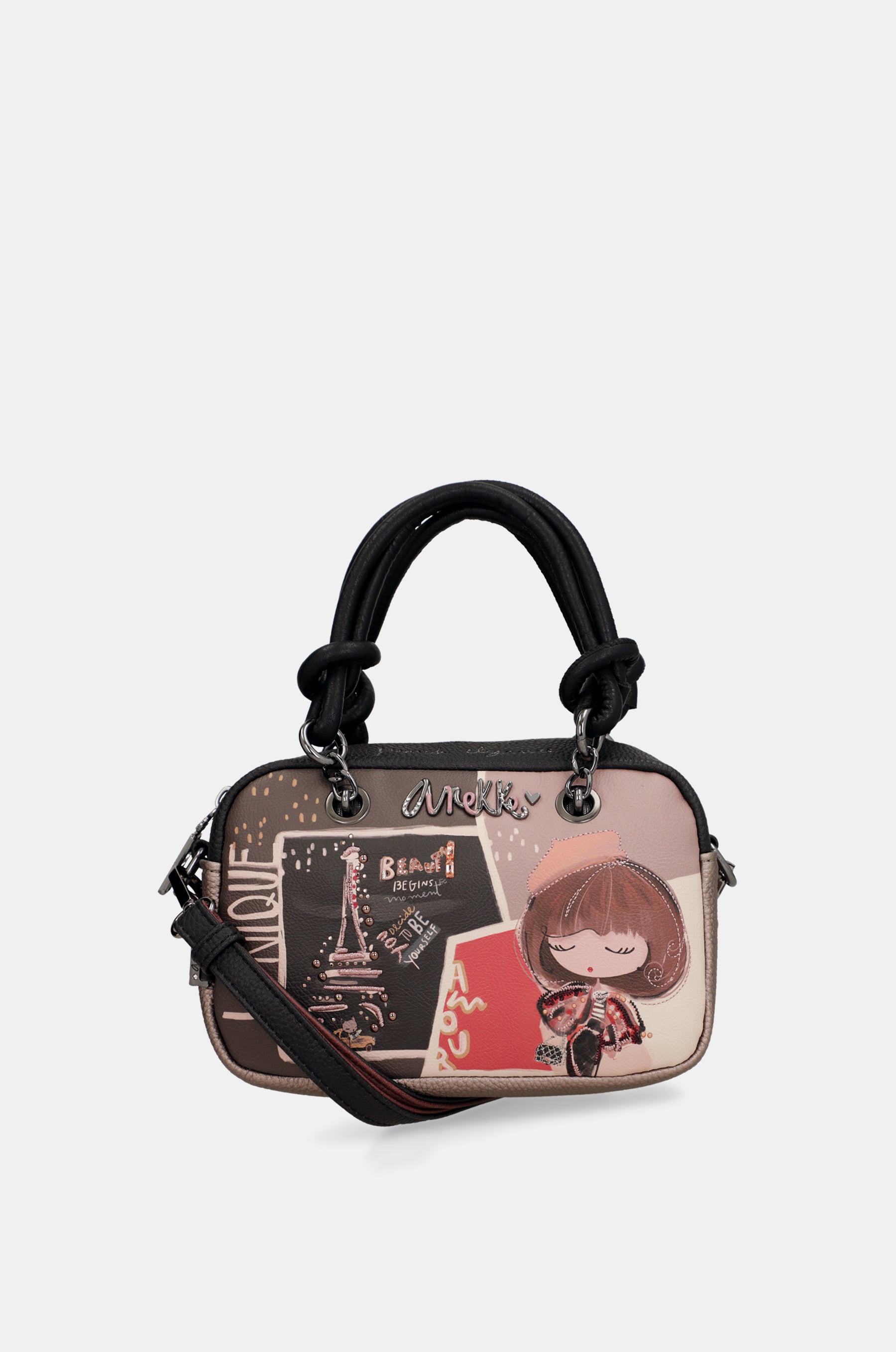 Sac à main avec bandoulière petit Mademoiselle