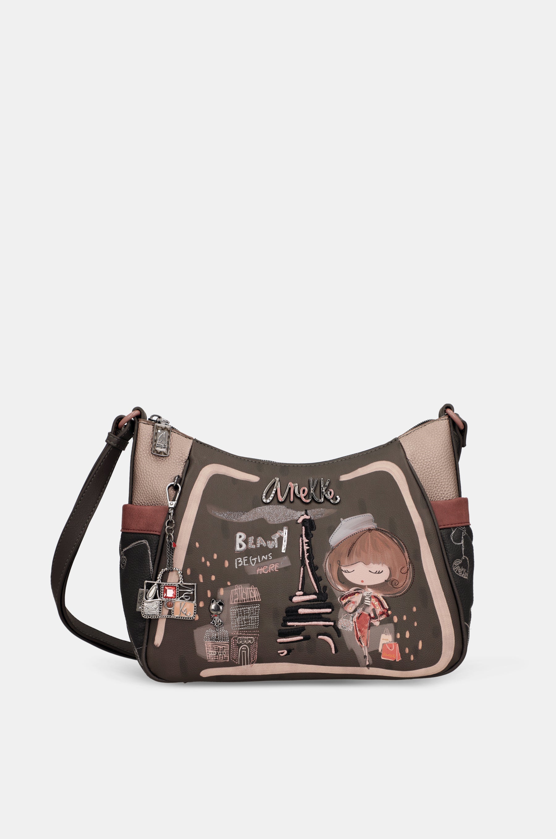 Sac à main avec bandoulière grand Mademoiselle