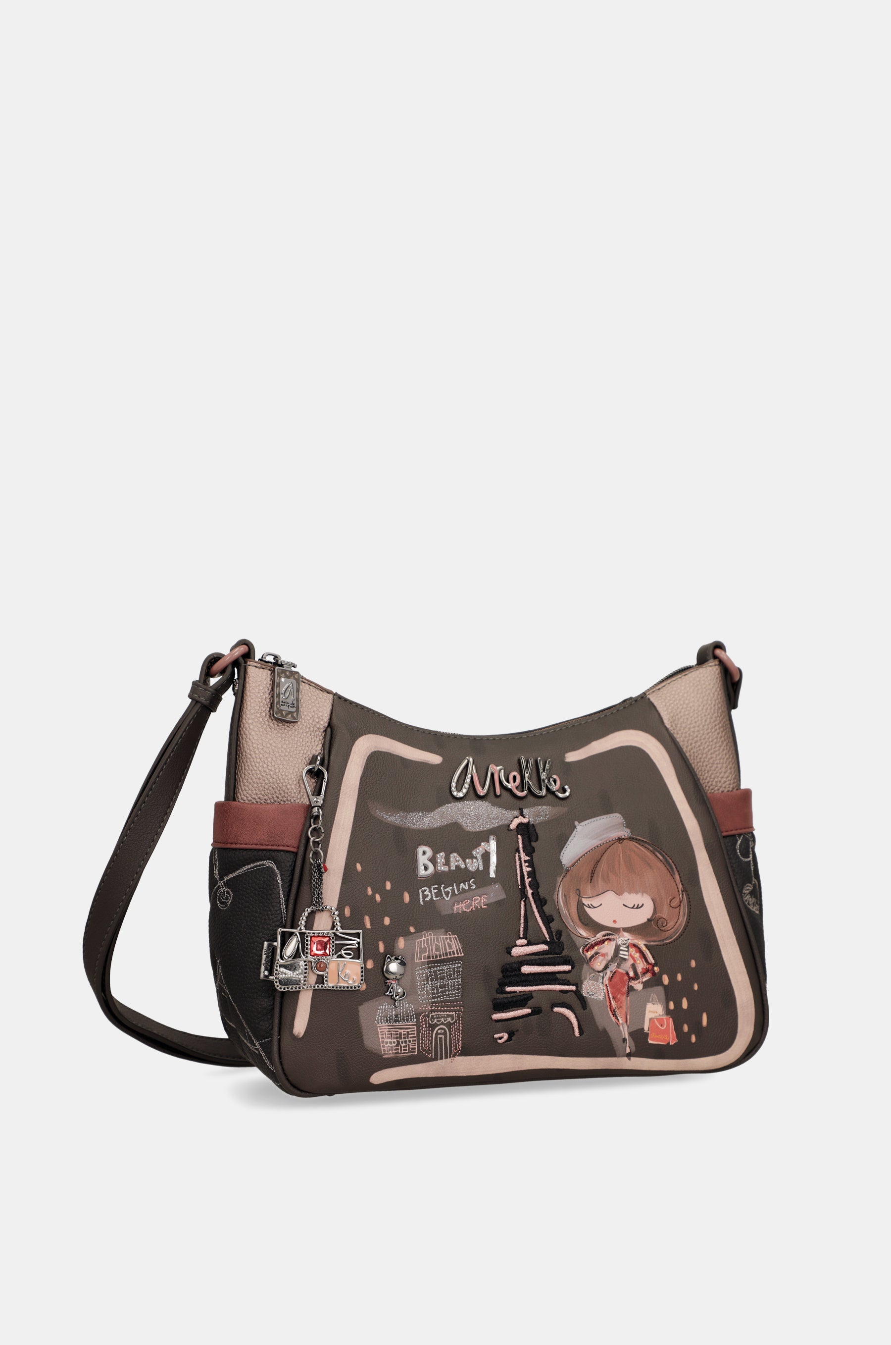 Sac à main avec bandoulière grand Mademoiselle