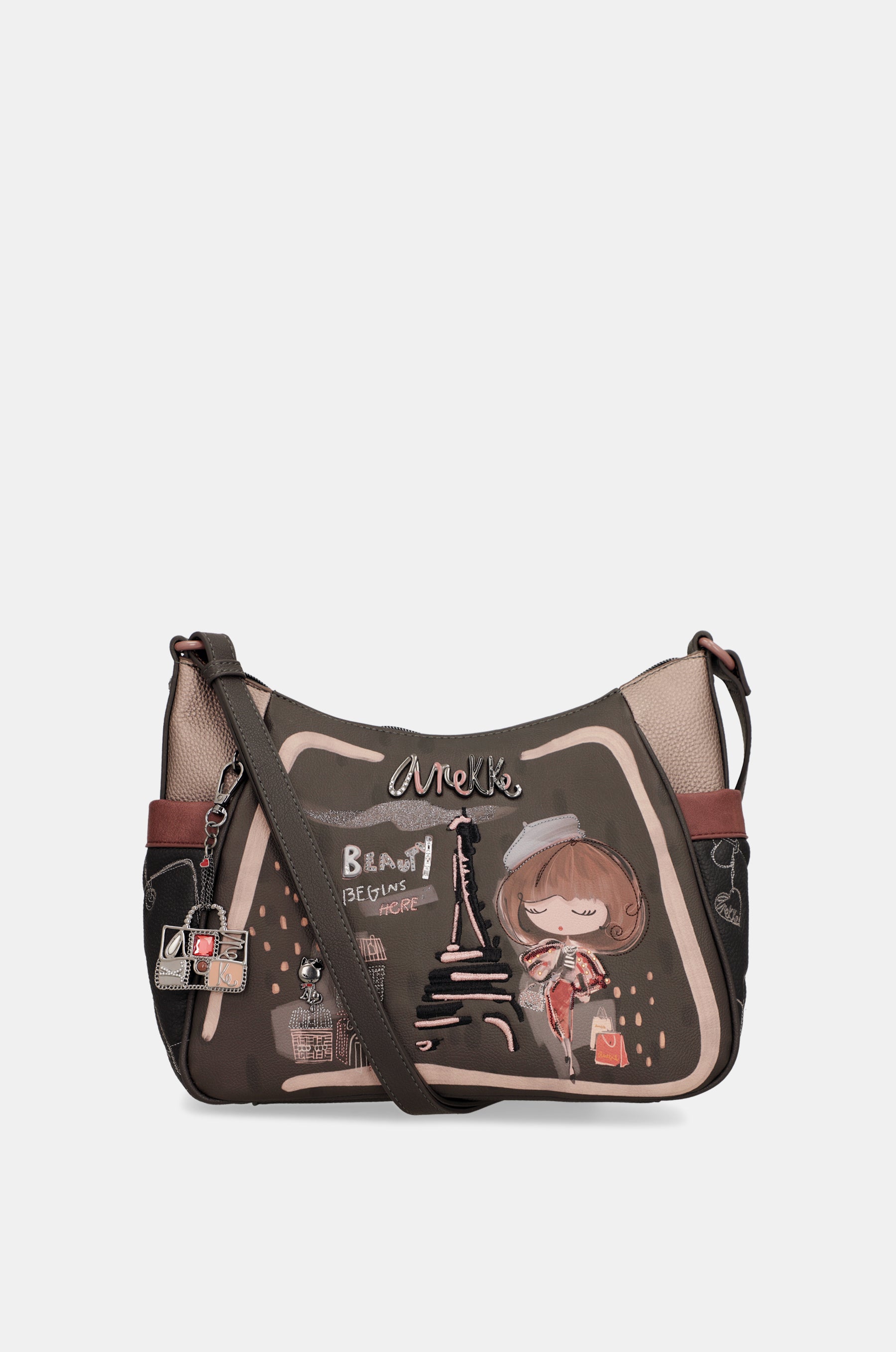Sac à main avec bandoulière grand Mademoiselle