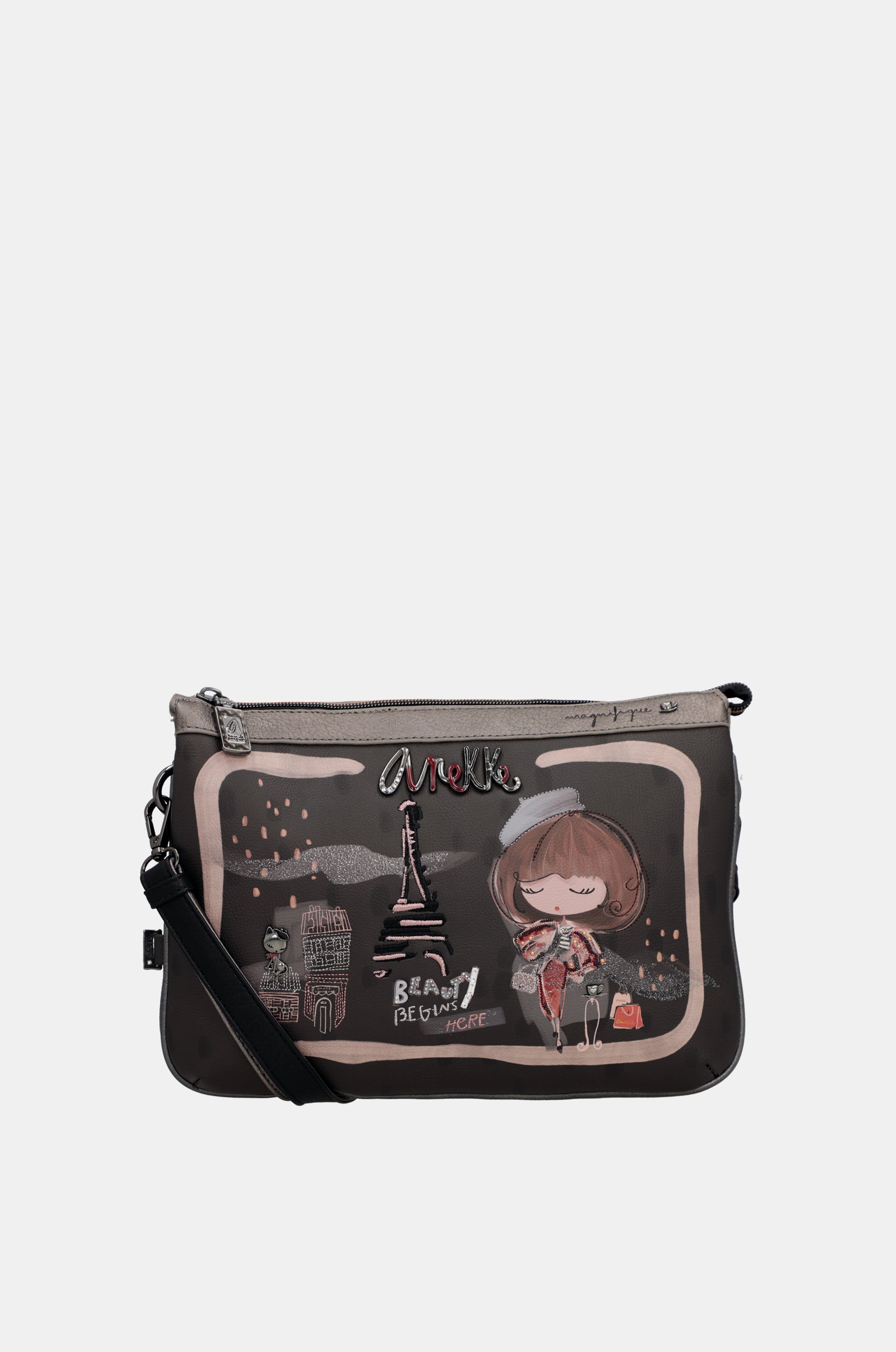 Sac bandoulière avec anse petit Mademoiselle