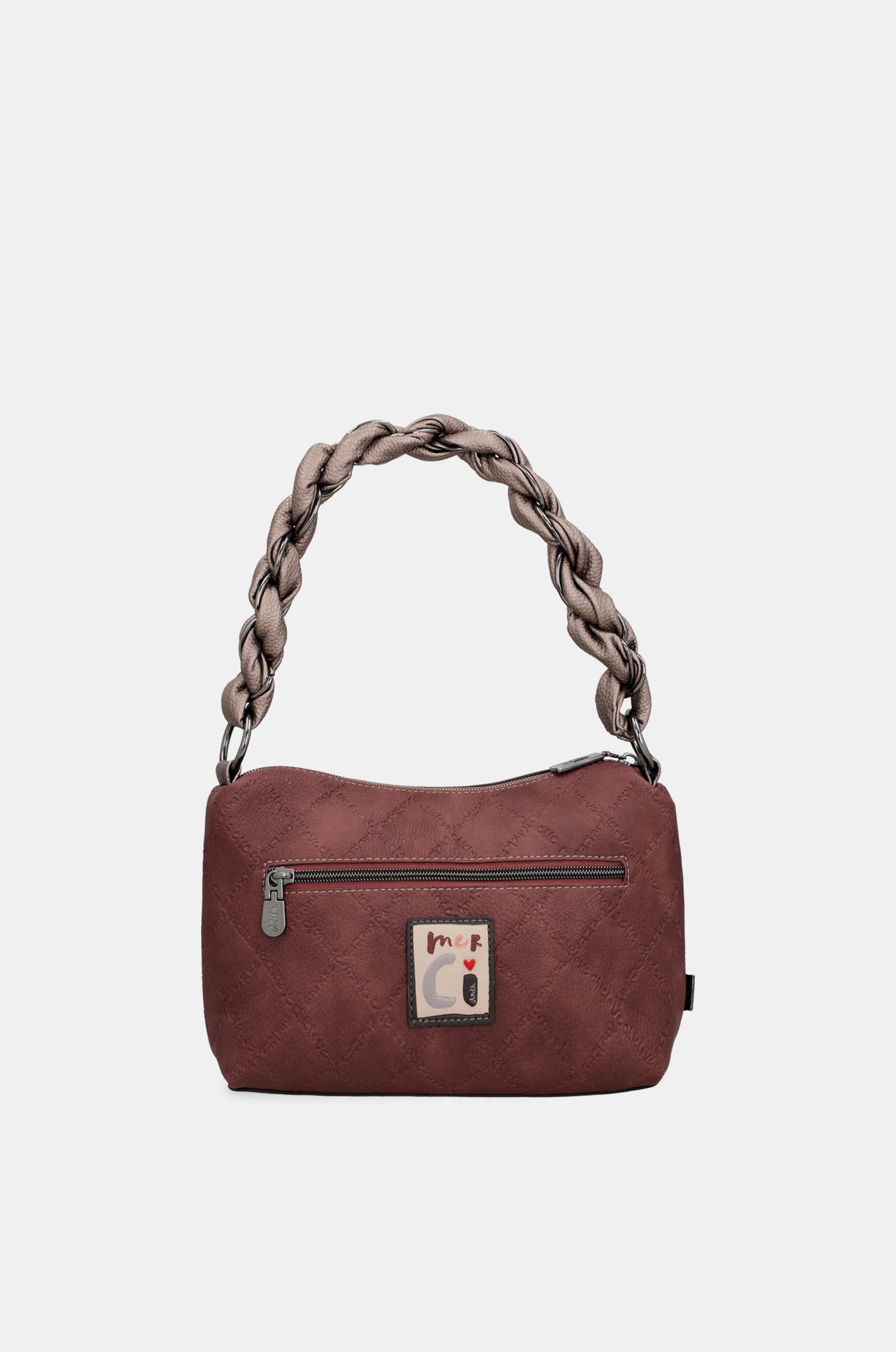 Sac à main avec anse et bandoulière Mademoiselle