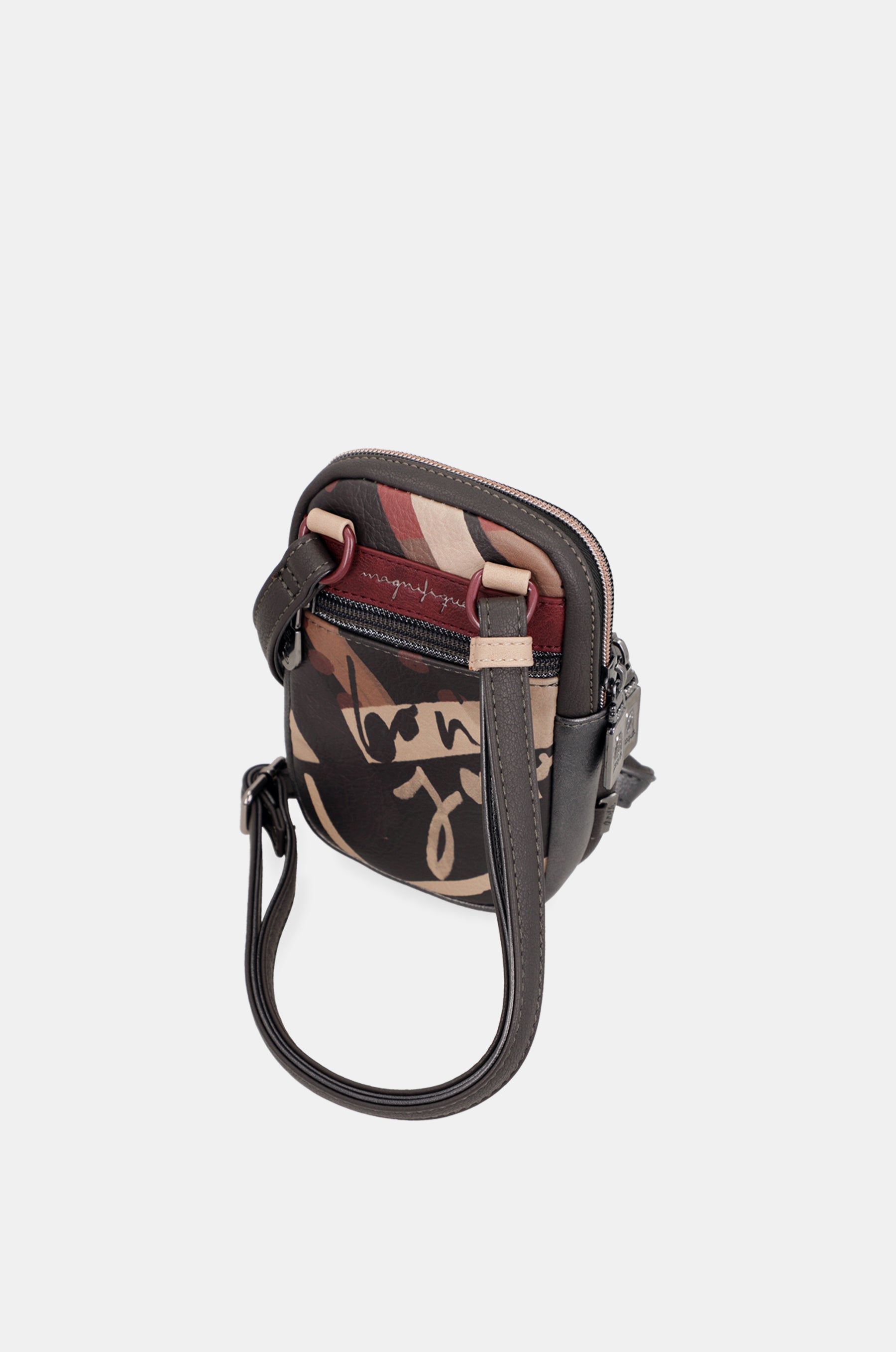 Sac bandoulière mini avec poche Mademoiselle