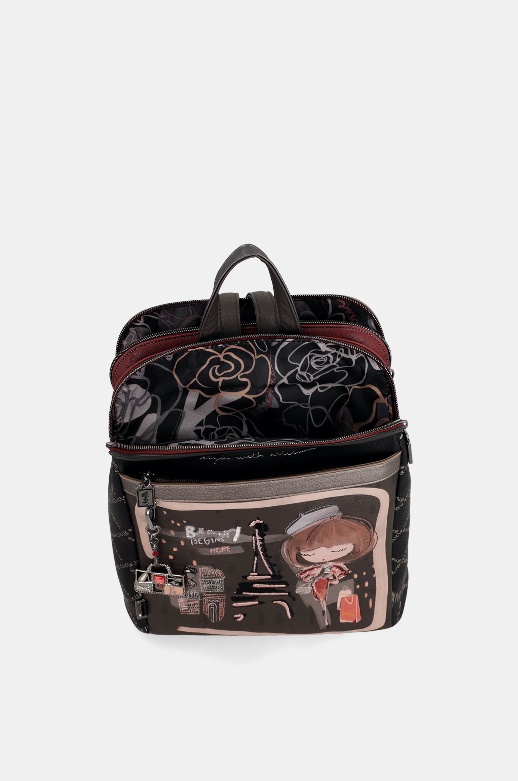 Sac à dos 3 compartiments Mademoiselle
