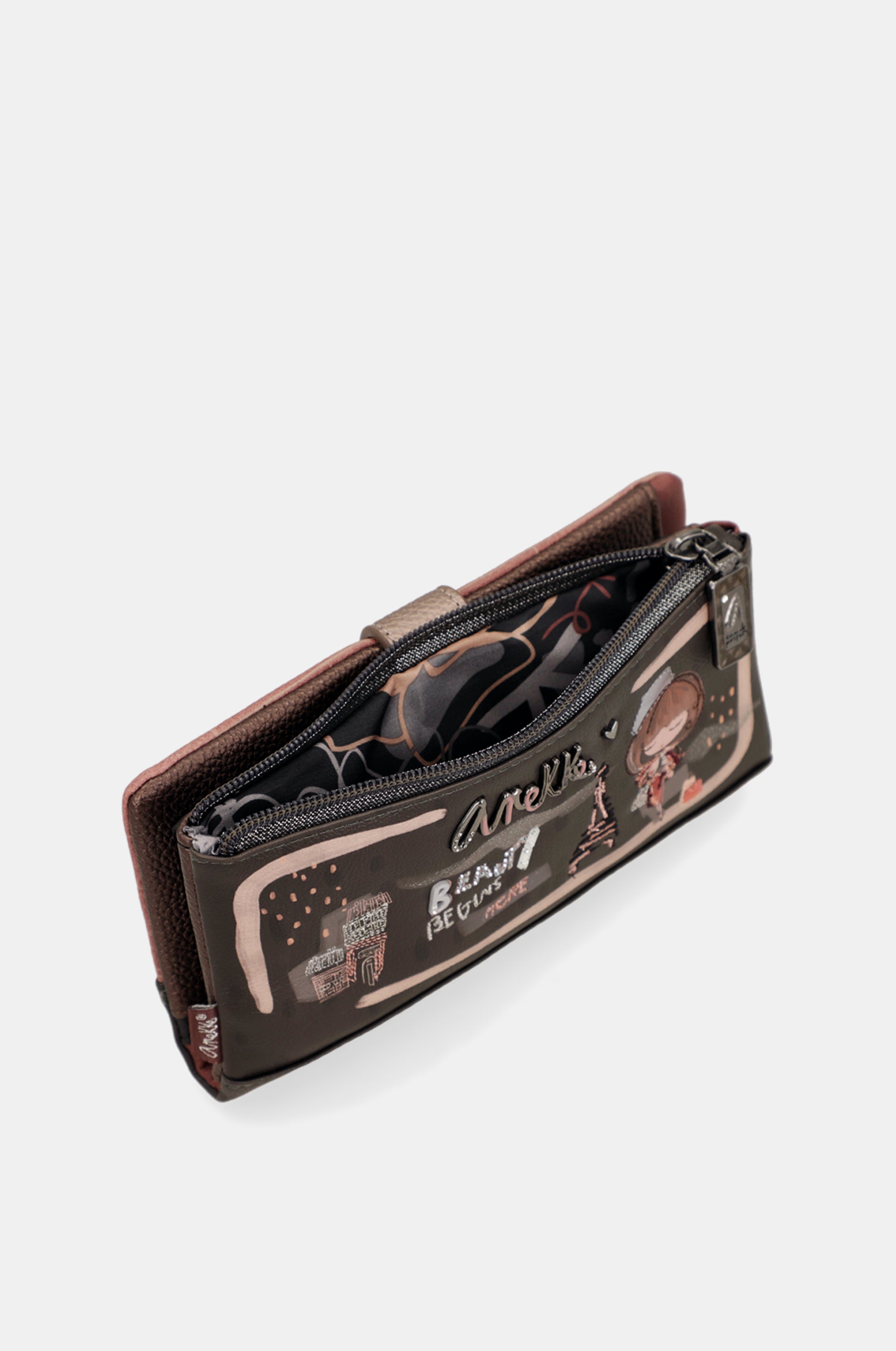 Portefeuille souple RFID grand Mademoiselle