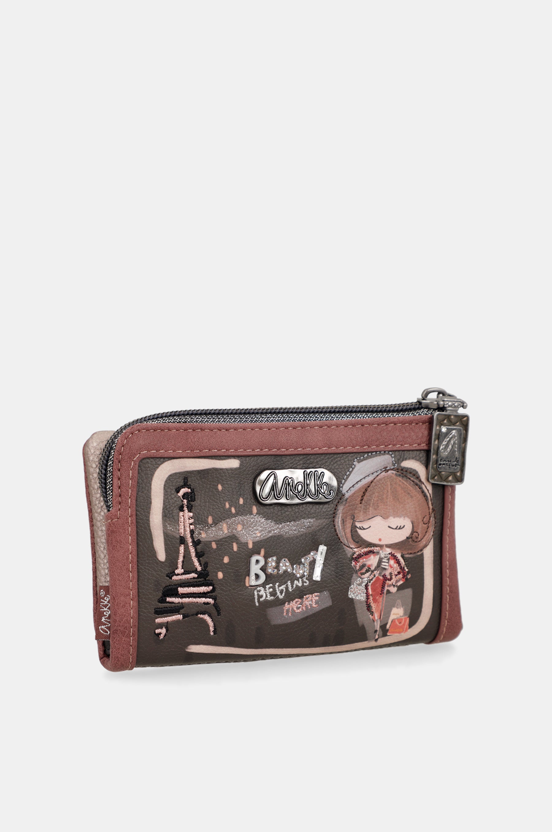 Portefeuille souple RFID moyen Mademoiselle