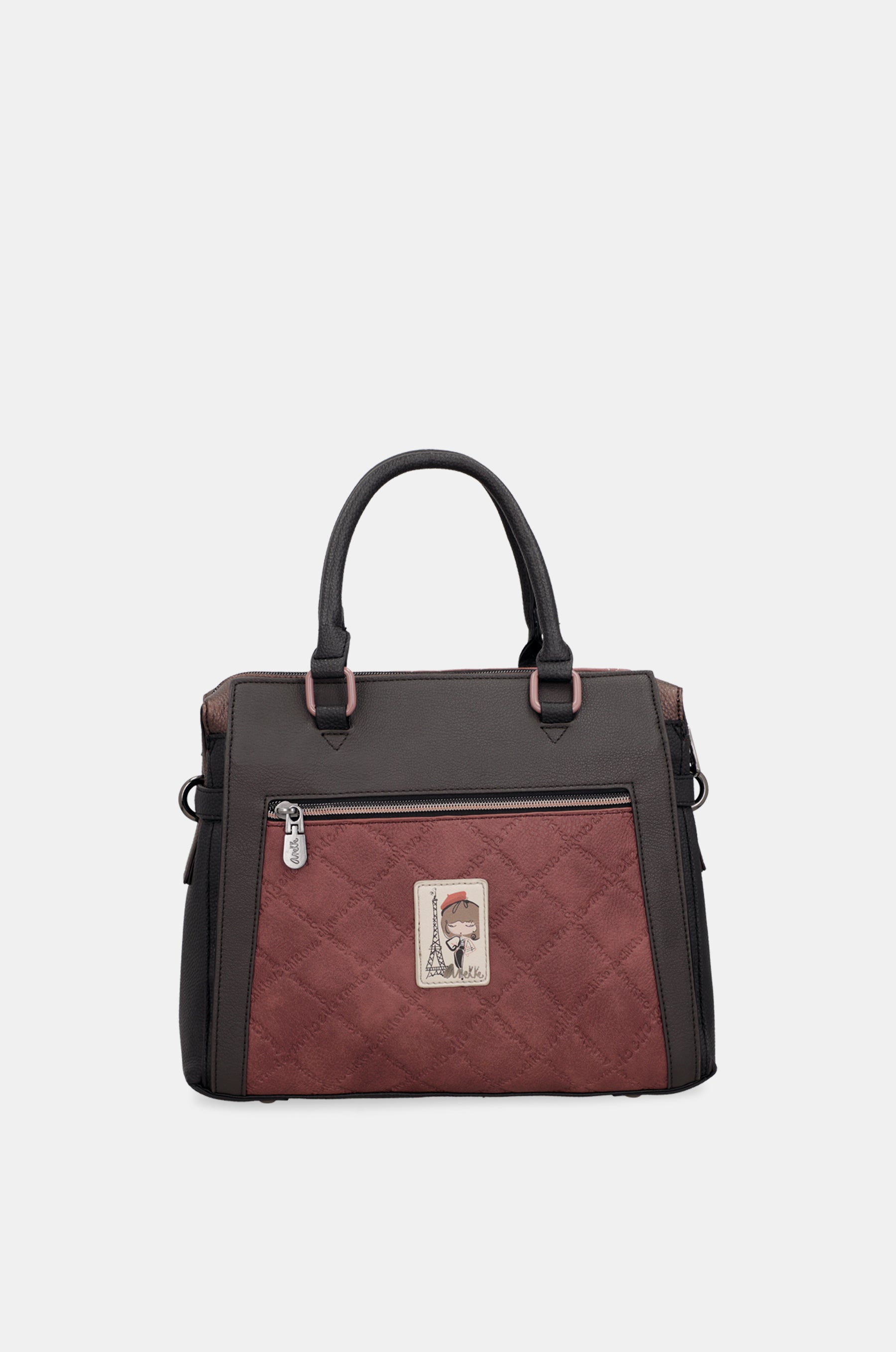 Sac à main avec anse et bandoulière Parisian